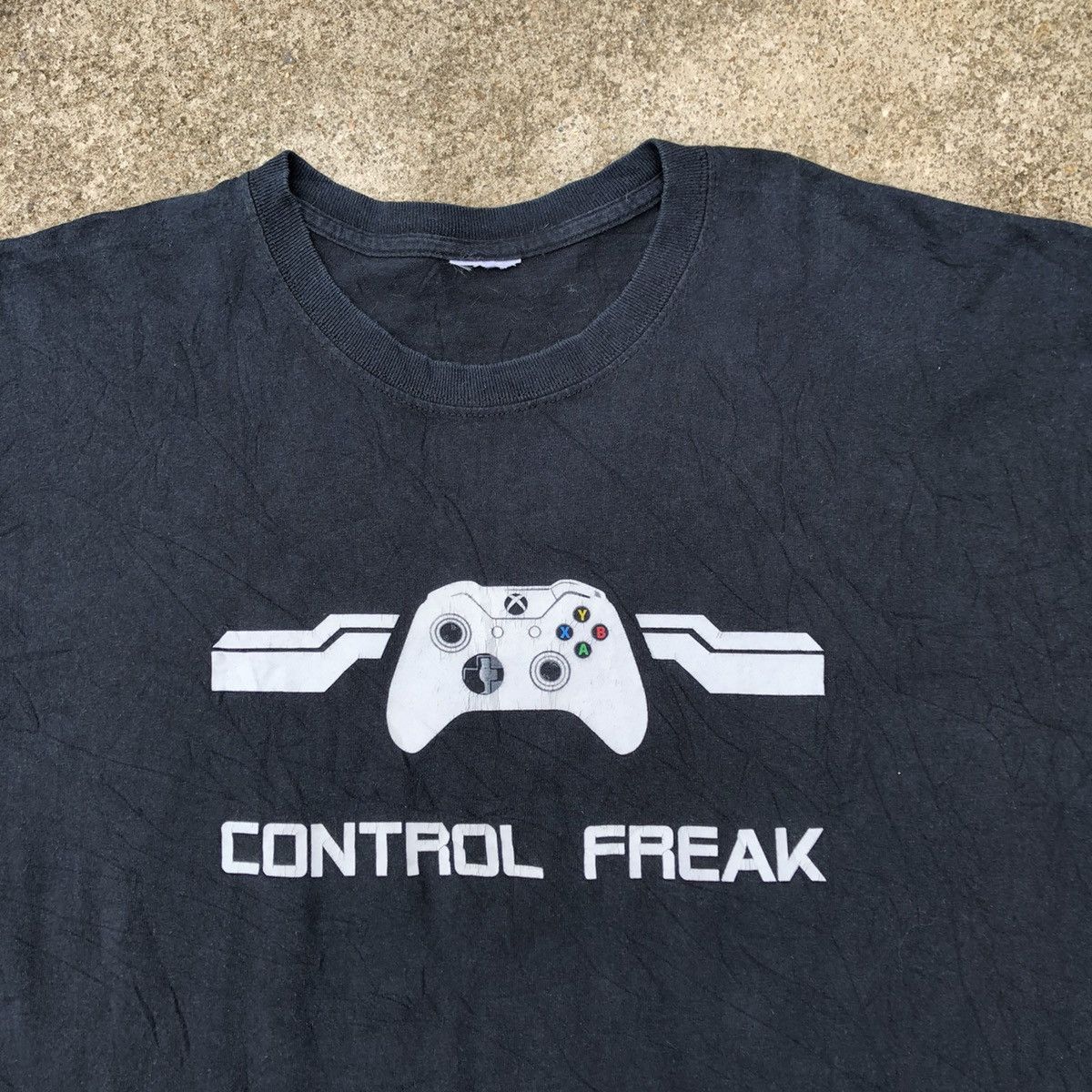 Vintage Rare Microsoft x Xbox One Control Freak Promo Game Tee Size US XL / EU 56 / 4 - 3 Thumbnail