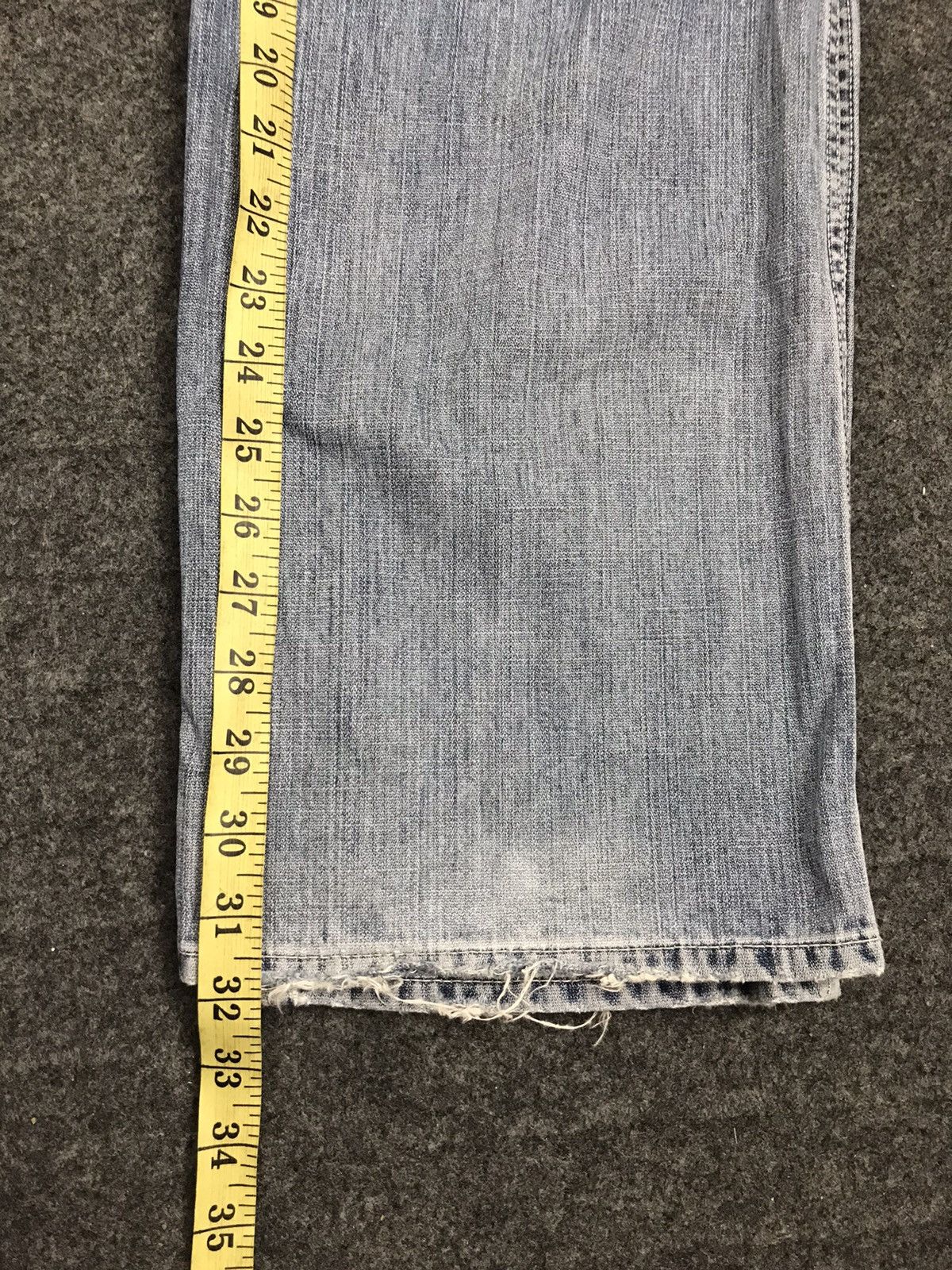 Levi's Vintage Clothing 90s Levi’s Strauss Cargo Distressed Denim Jeans Pants Size US 32 / EU 48 - 10 Thumbnail