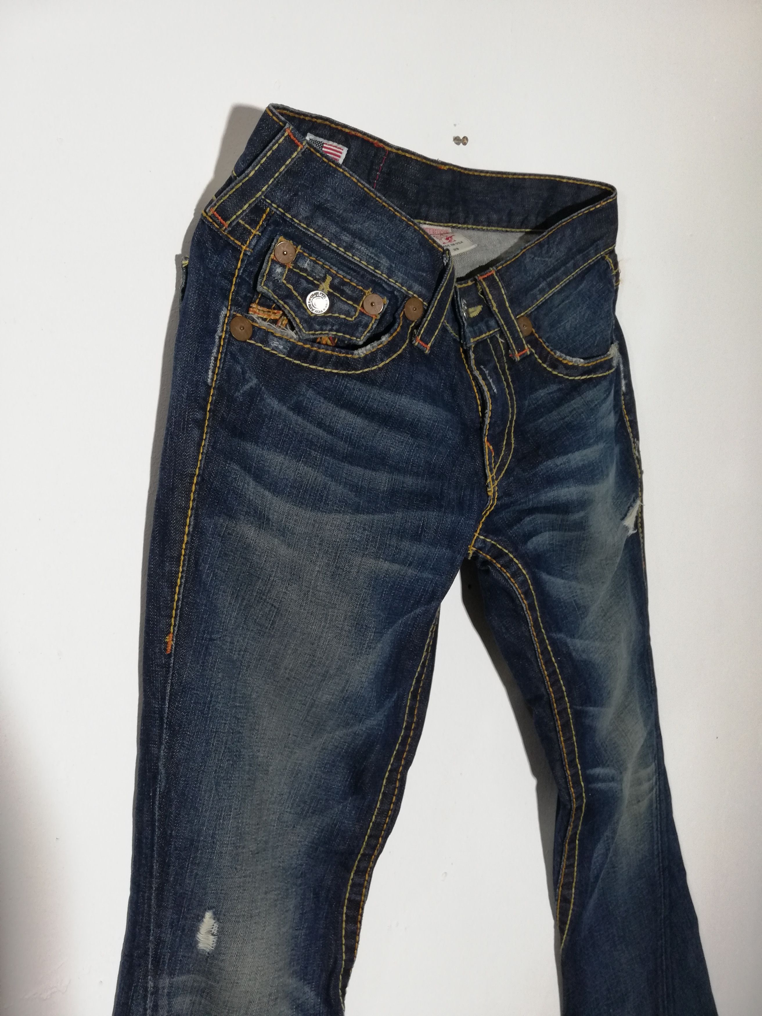 True Religion True Religion Rainbow Joey Seat34 Size US 29 - 6 Thumbnail