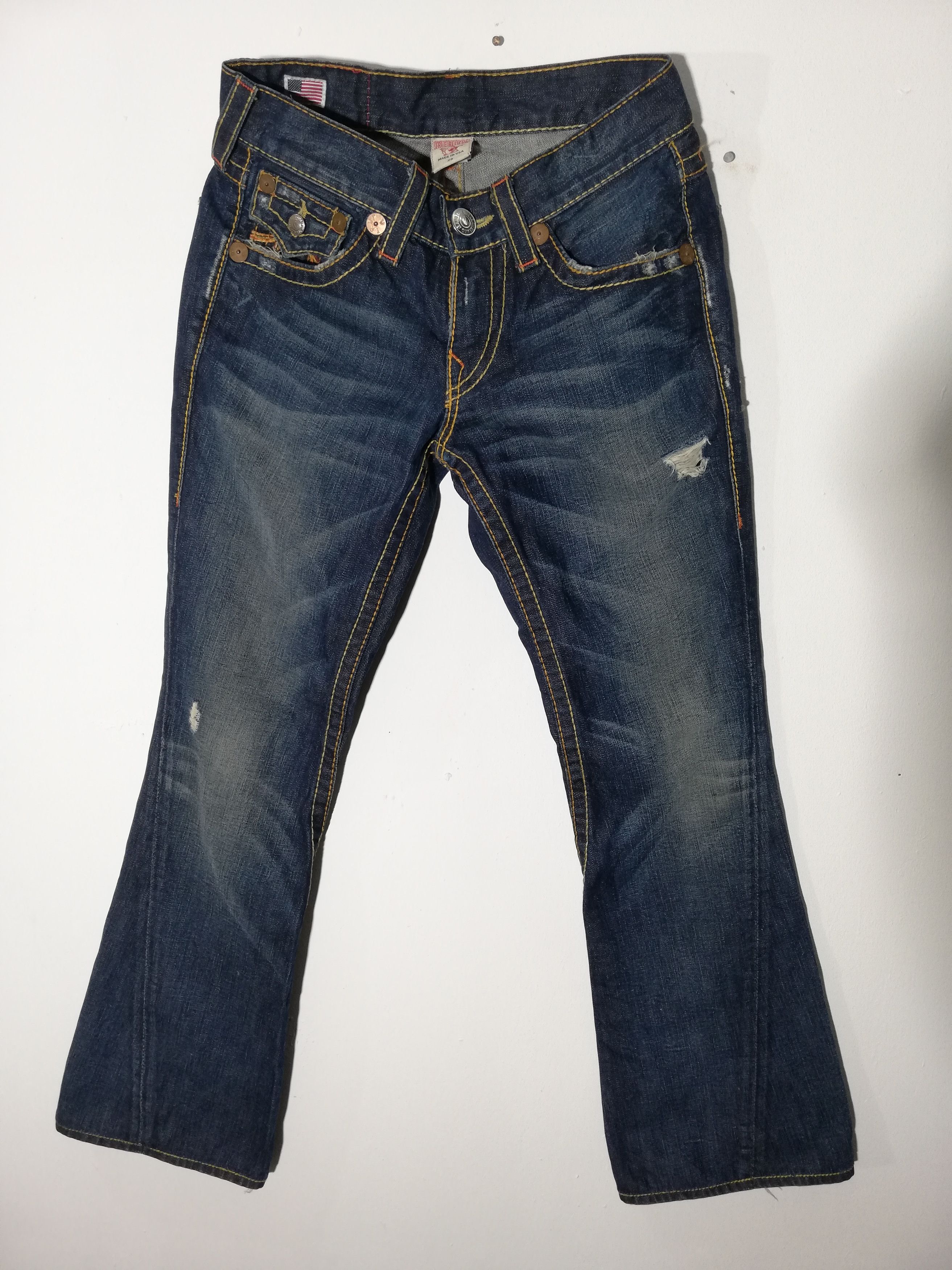 True Religion True Religion Rainbow Joey Seat34 Size US 29 - 4 Thumbnail
