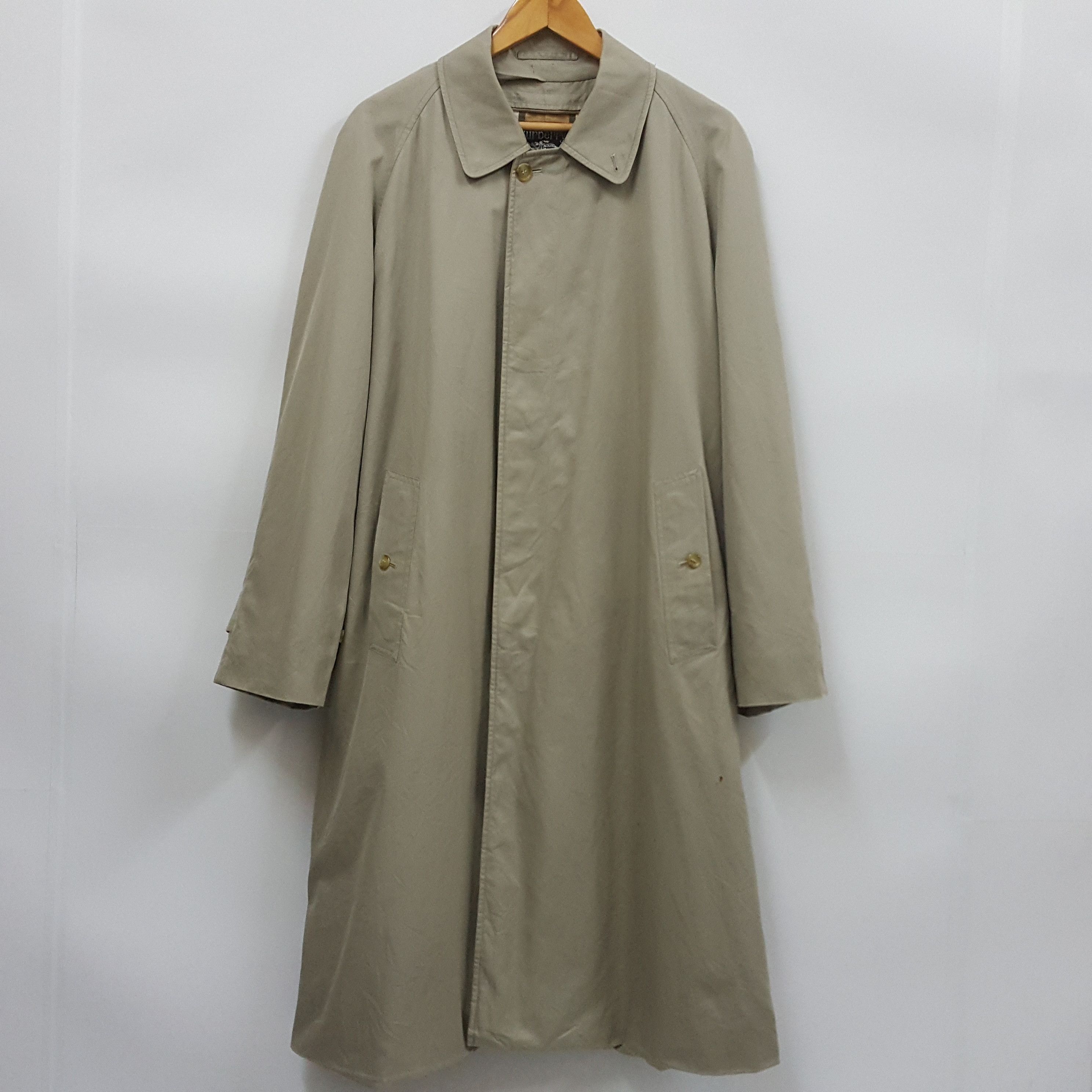 Burberry × Vintage Vintage Burberrys Nova Check Tranch Coats/1 Size US L / EU 52-54 / 3 - 2 Thumbnail