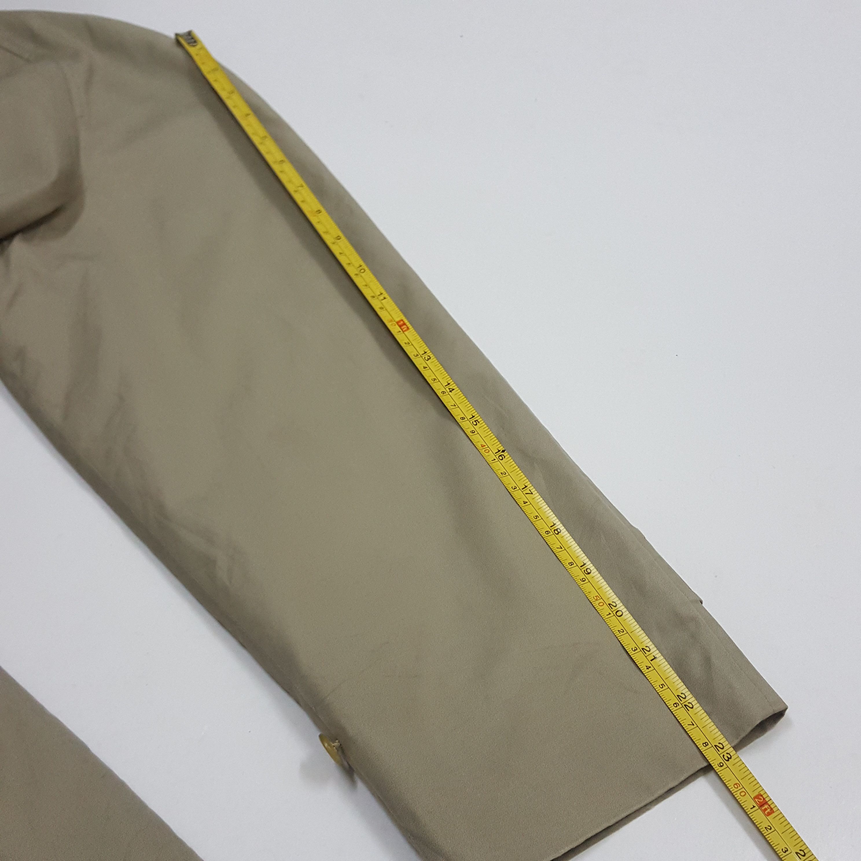 Burberry × Vintage Vintage Burberrys Nova Check Tranch Coats/1 Size US L / EU 52-54 / 3 - 8 Thumbnail