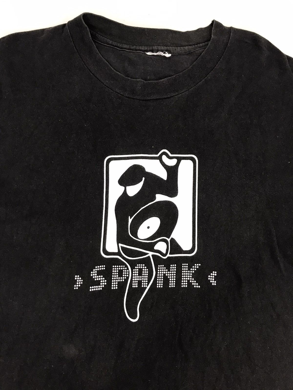 Rap Tees Vintage Spank DJ Logo Spell Out Streetwear Size US L / EU 52-54 / 3 - 2 Thumbnail