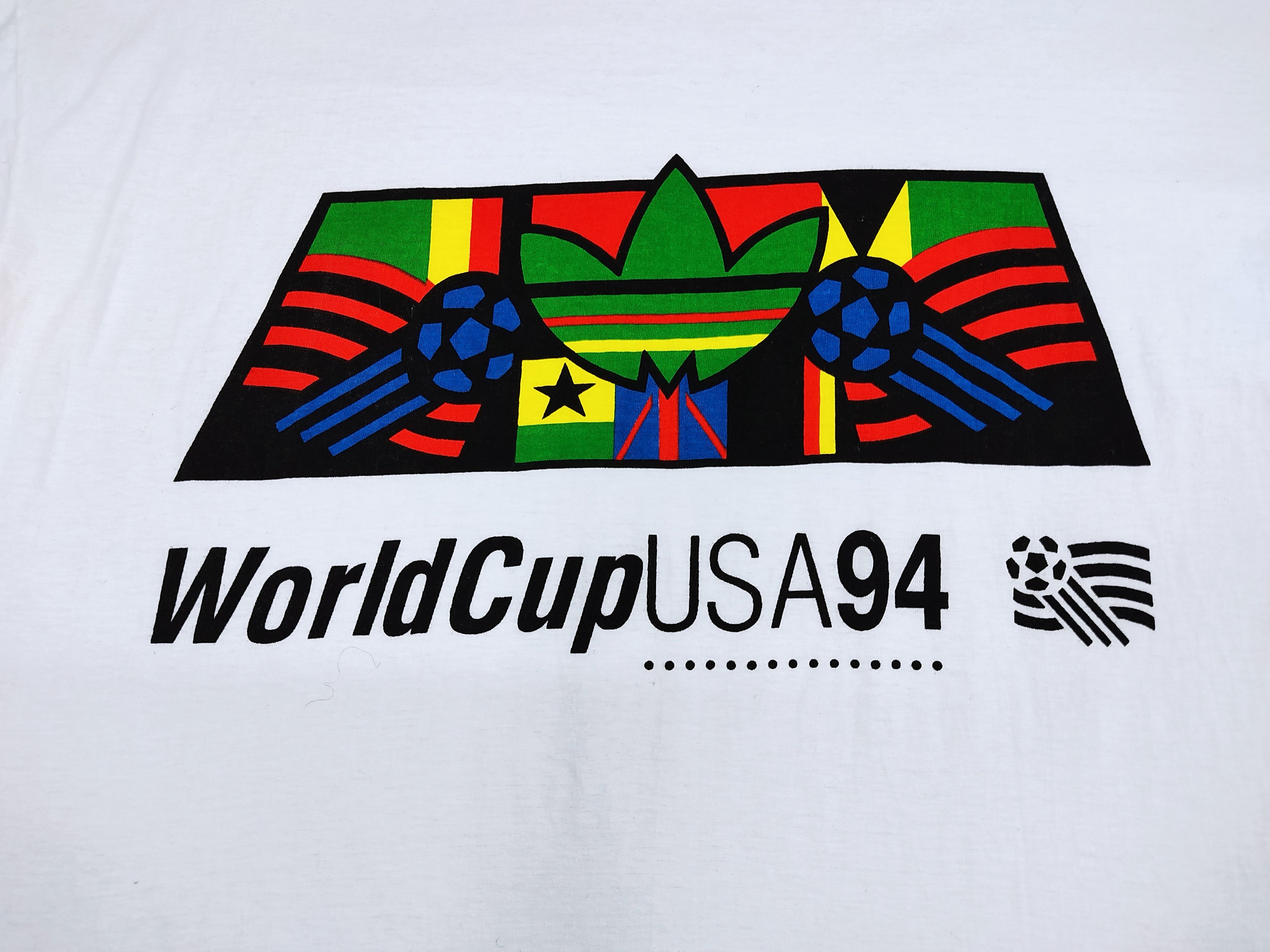 Vintage Vintage World Cup USA Promo 1994 Adidas Rasta Logo Size US M / EU 48-50 / 2 - 2 Thumbnail