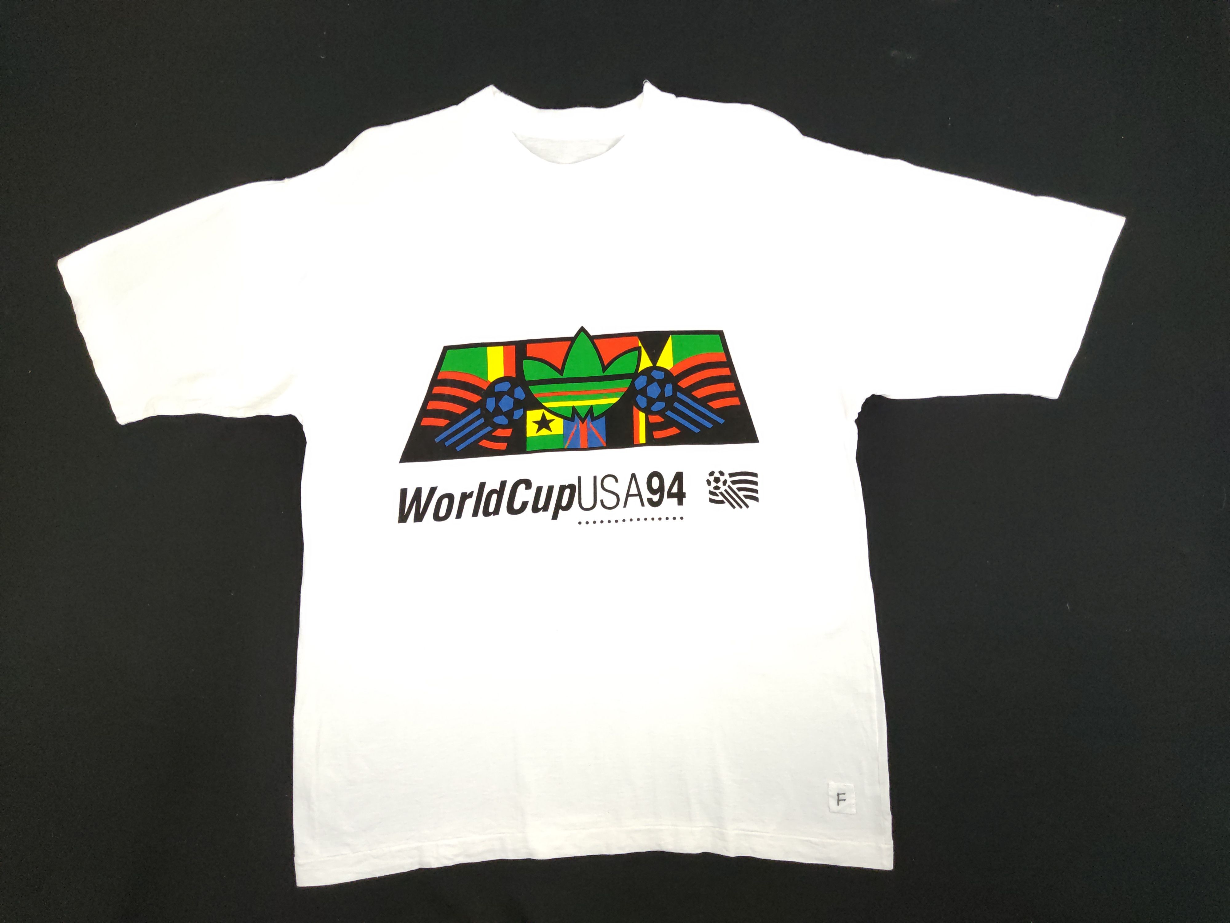 Vintage World Cup USA Promo 1994 Adidas Rasta Logo