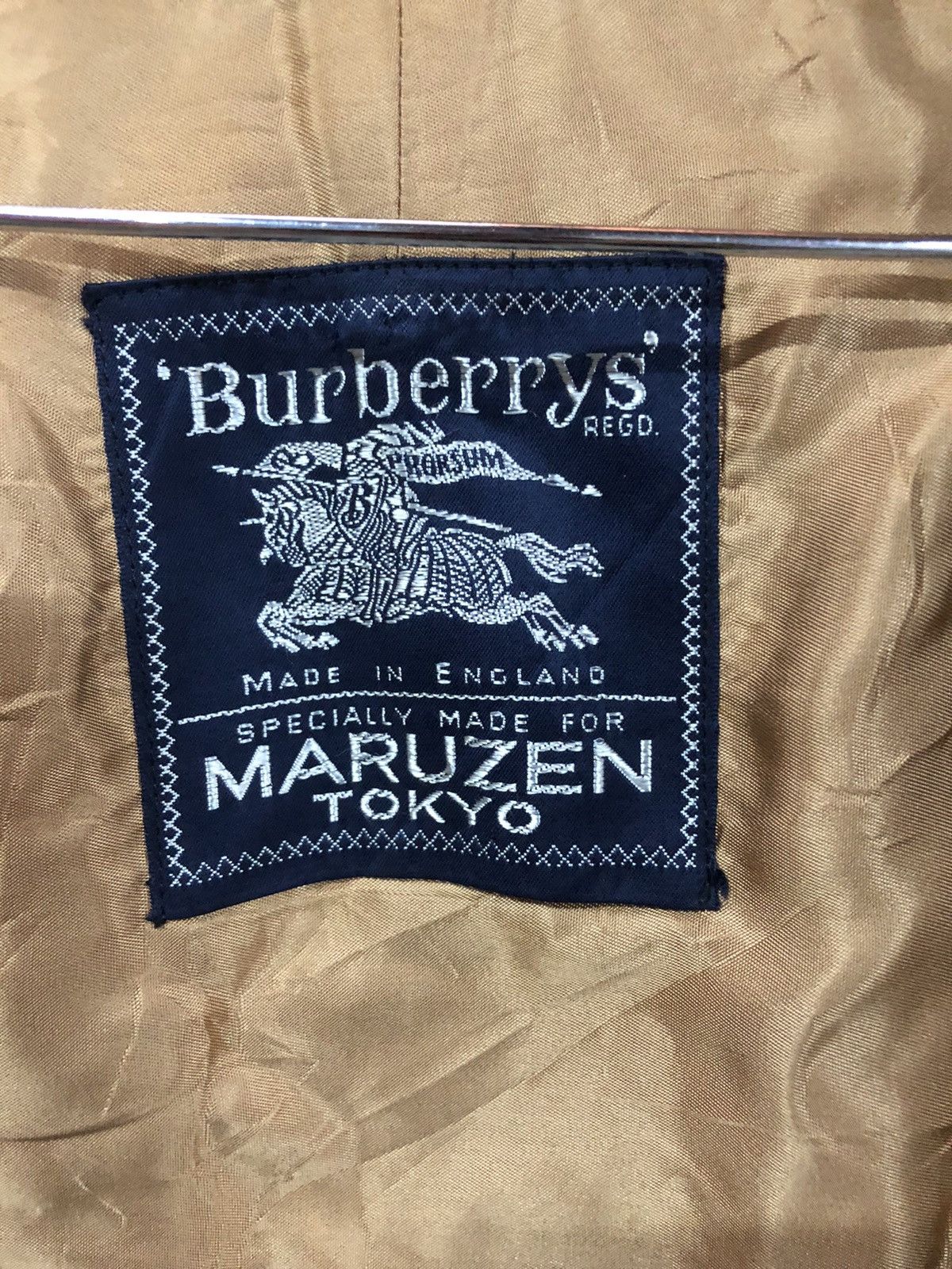 Burberry × Vintage Vintage Burberry Trench Coat Single Breasted Nova Check Size US M / EU 48-50 / 2 - 5 Thumbnail