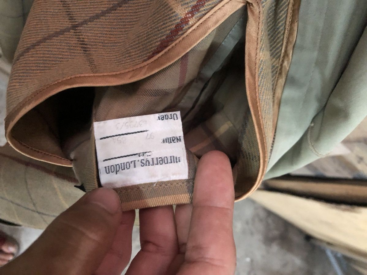 Burberry × Vintage Vintage Burberry Trench Coat Single Breasted Nova Check Size US M / EU 48-50 / 2 - 7 Thumbnail