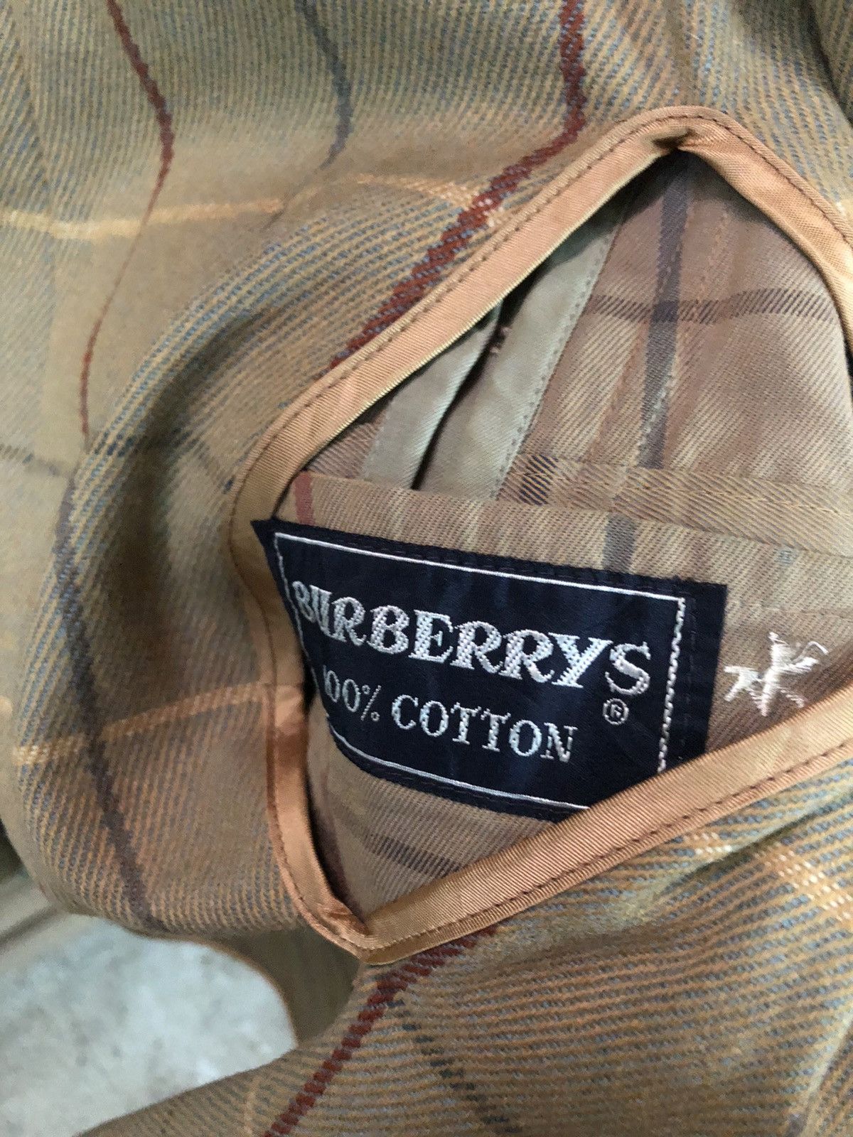 Burberry × Vintage Vintage Burberry Trench Coat Single Breasted Nova Check Size US M / EU 48-50 / 2 - 6 Thumbnail