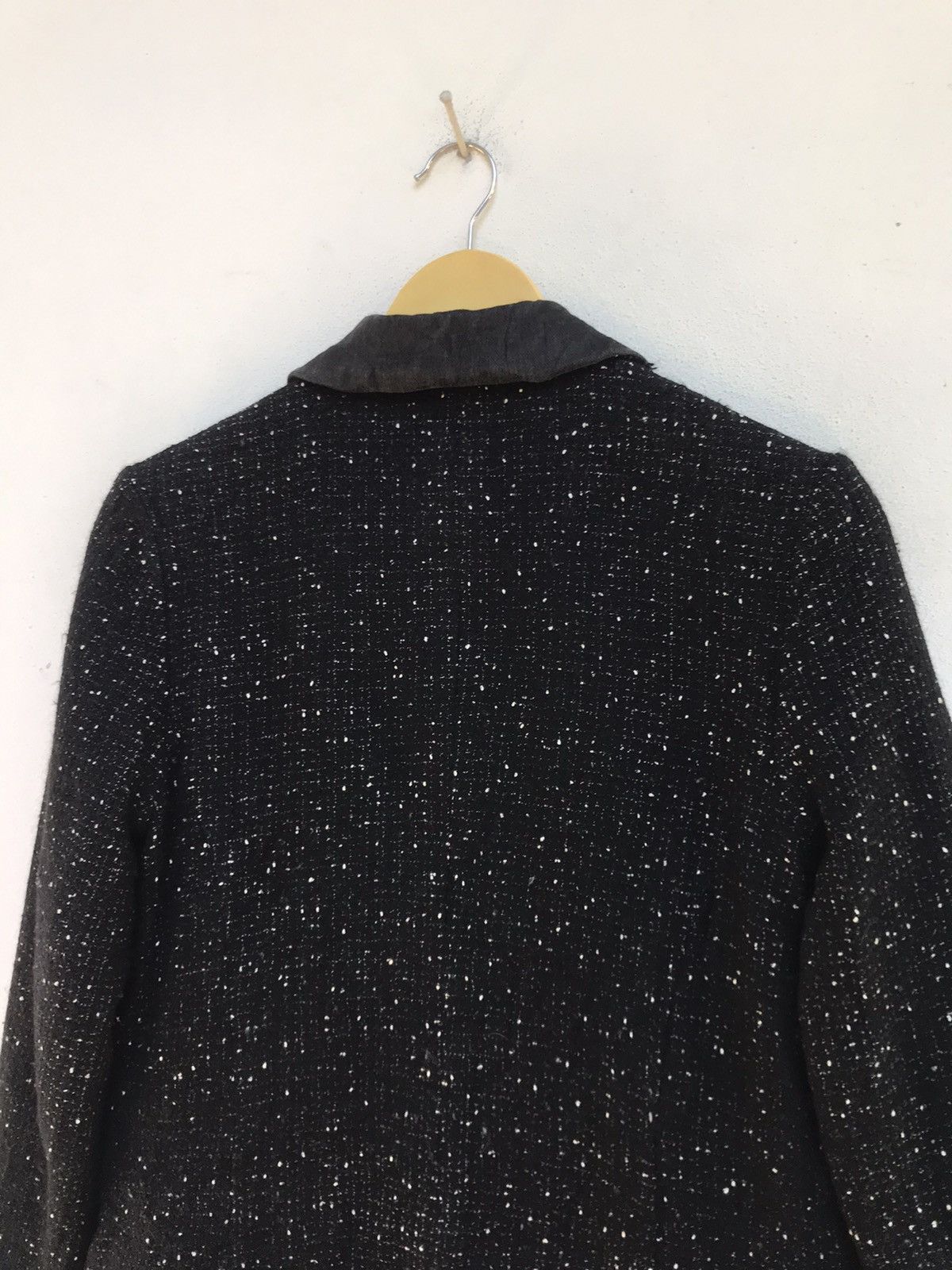 Yohji Yamamoto Iwish by Yohji Yamamoto Reversible Polka dot Wool Coat Size S / US 4 / IT 40 - 7 Thumbnail