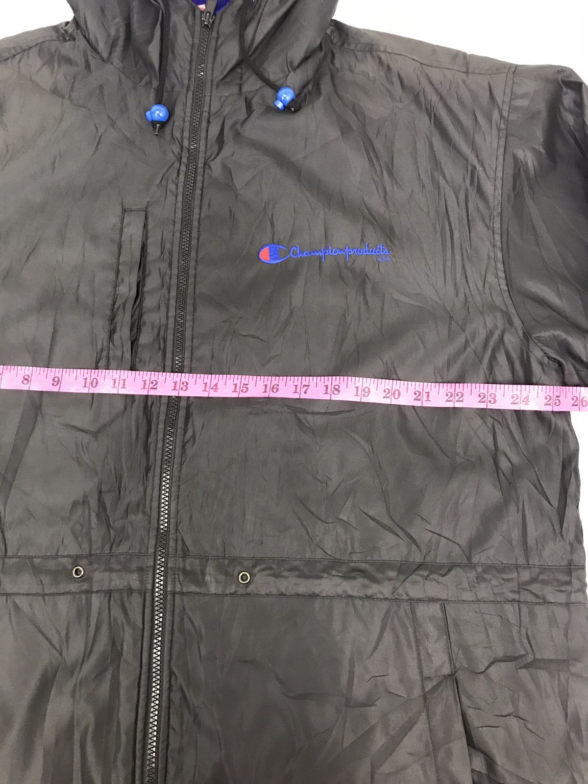 Champion Vintage Champion Hoodie Jacket Windbreaker Outdoor Coach Size US XL / EU 56 / 4 - 7 Thumbnail