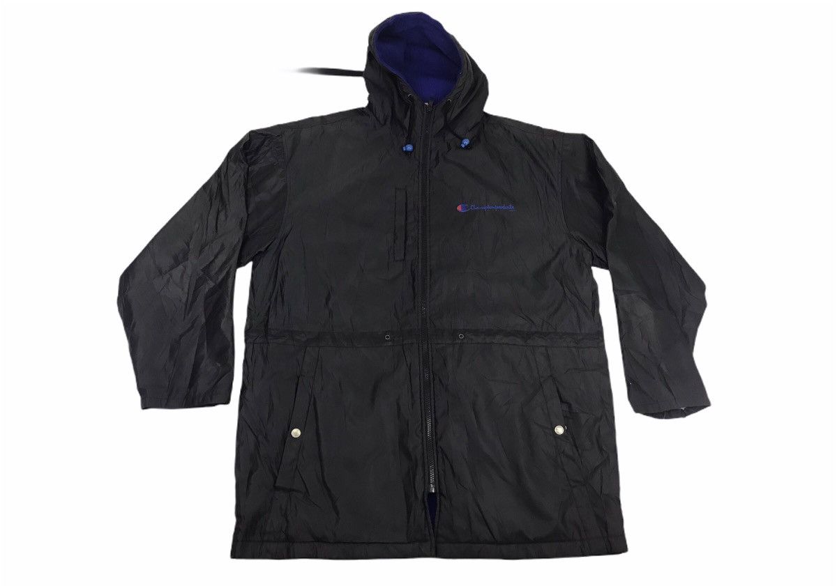 Champion Vintage Champion Hoodie Jacket Windbreaker Outdoor Coach Size US XL / EU 56 / 4 - 1 Thumbnail