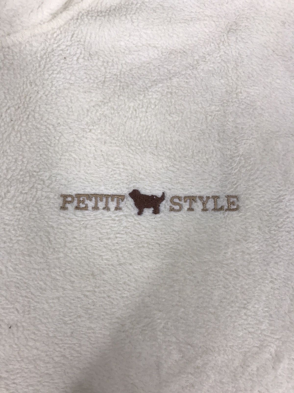 Japanese Brand Petit Style CP Fleece Sweatshirt Front Pocket Fluffy Size US M / EU 48-50 / 2 - 2 Thumbnail