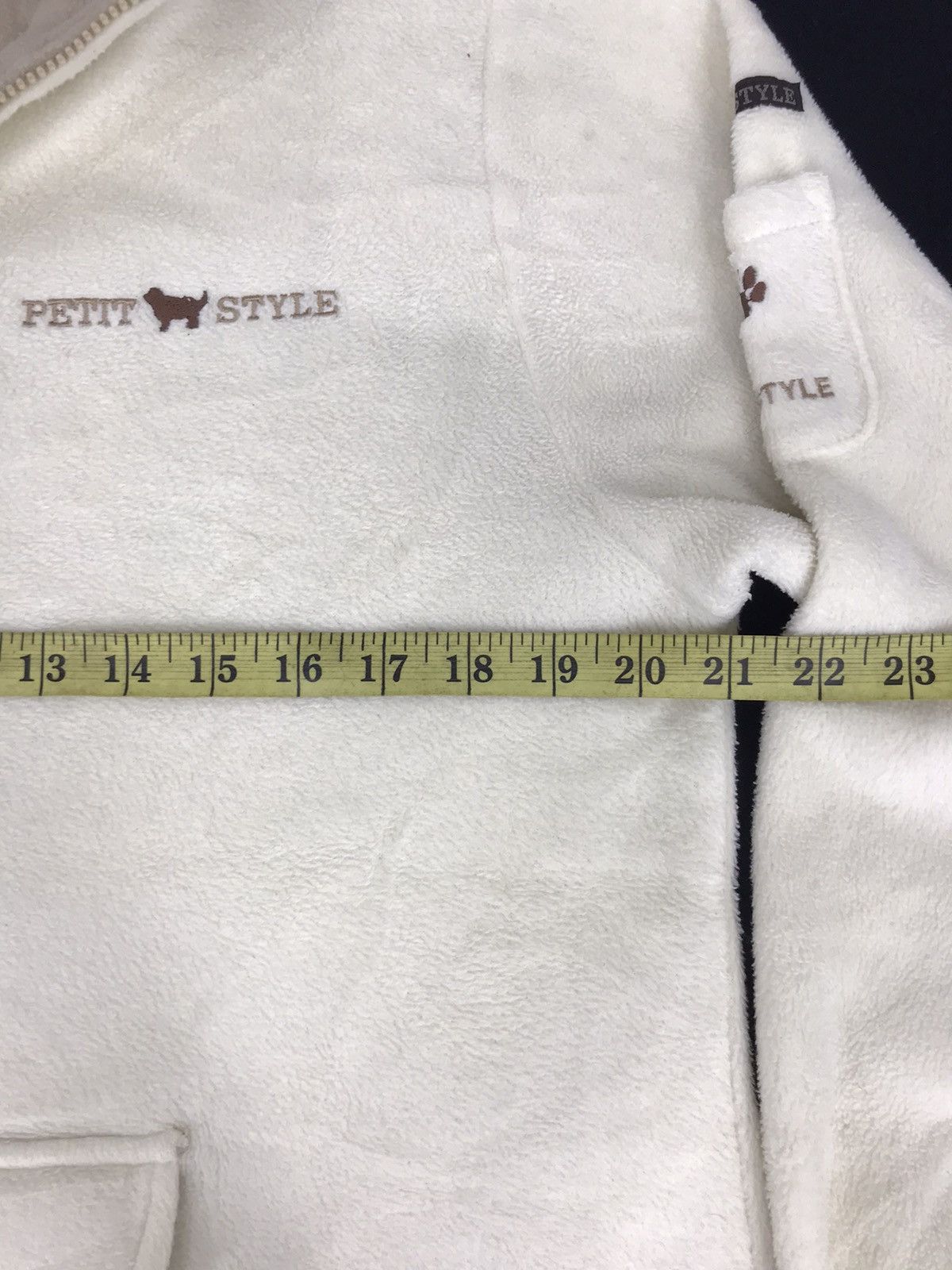 Japanese Brand Petit Style CP Fleece Sweatshirt Front Pocket Fluffy Size US M / EU 48-50 / 2 - 6 Thumbnail