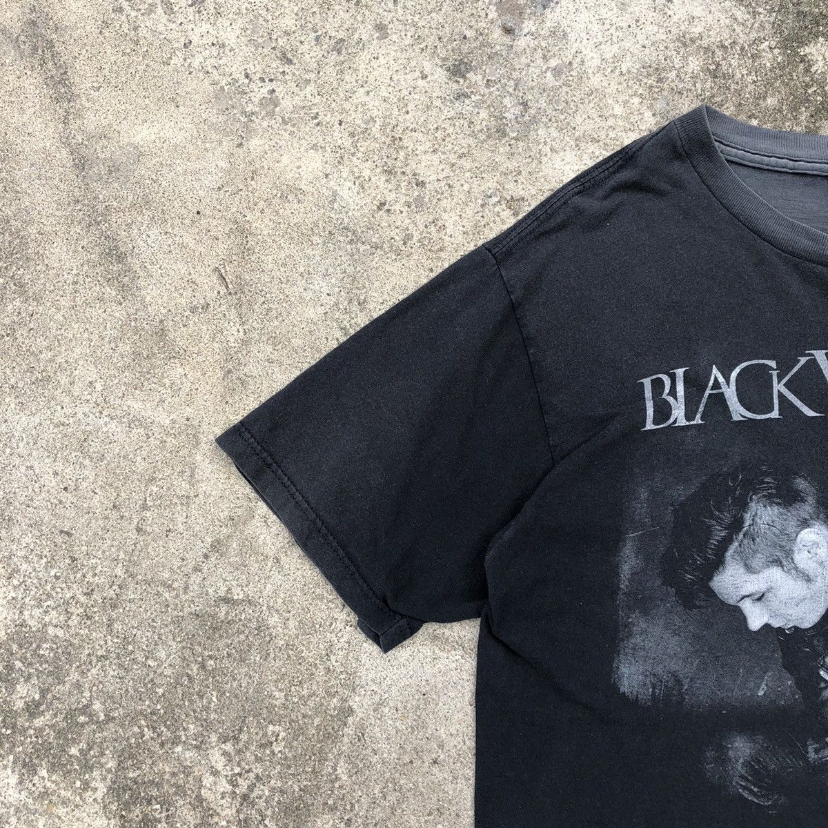 Band Tees × Vintage Rare Distress Sun Faded Black Veil Brides Andy Biersack Tee Size US L / EU 52-54 / 3 - 6 Thumbnail