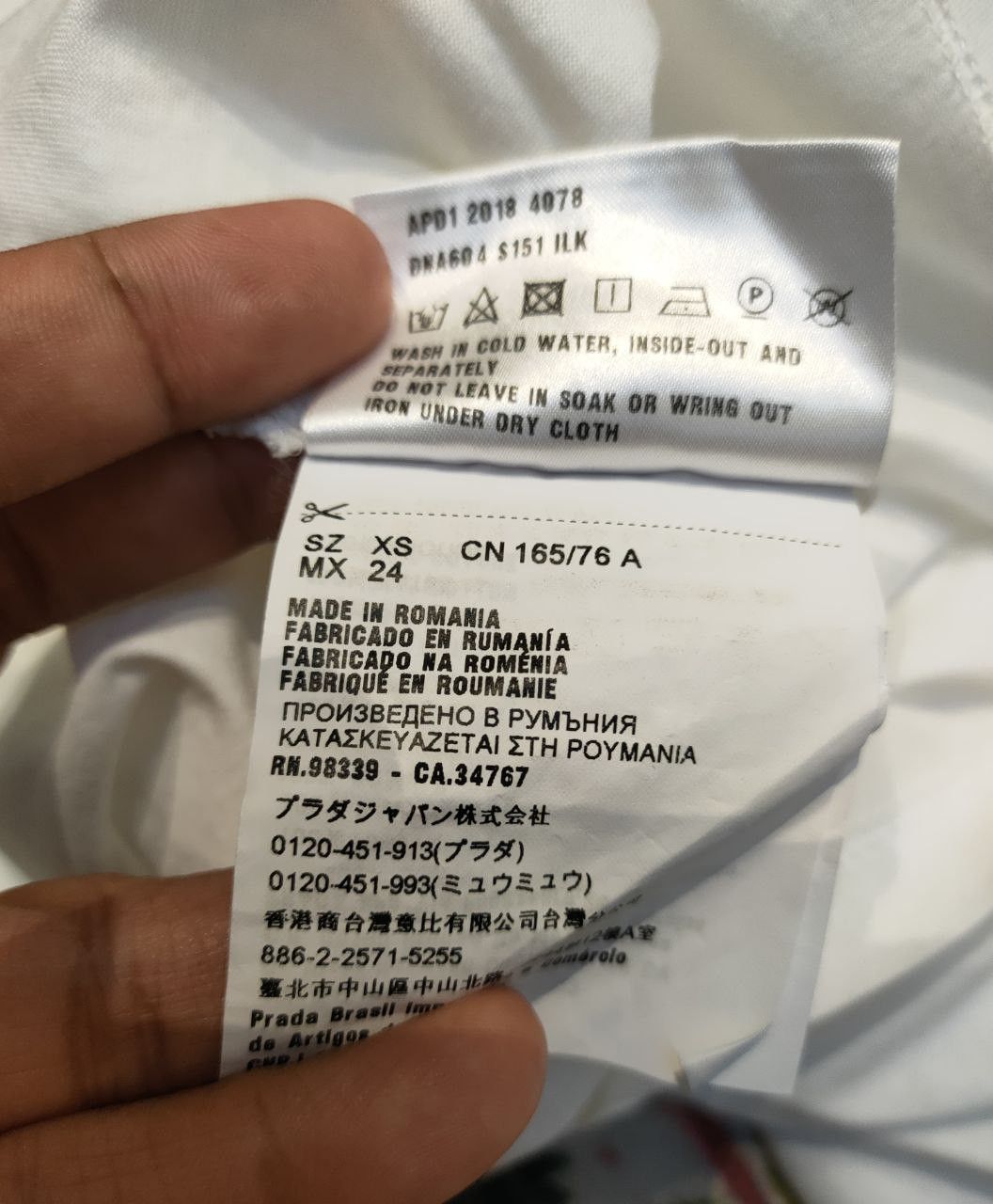 Prada ❎ Prada Blank Ladies Top Size XS / US 0-2 / IT 36-38 - 5 Thumbnail