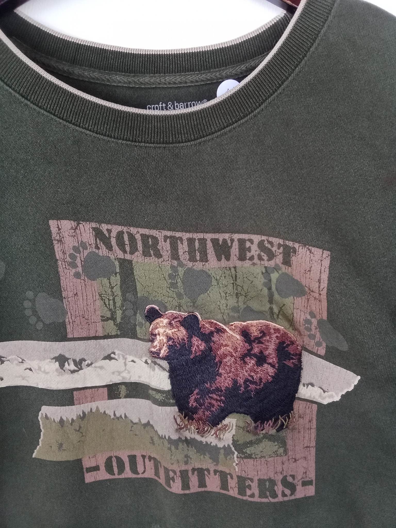 Croft & Barrow × Vintage NORTHWEST OUTFITTERS Croft & Barrow outdoors sweatshirt Size US XL / EU 56 / 4 - 3 Thumbnail