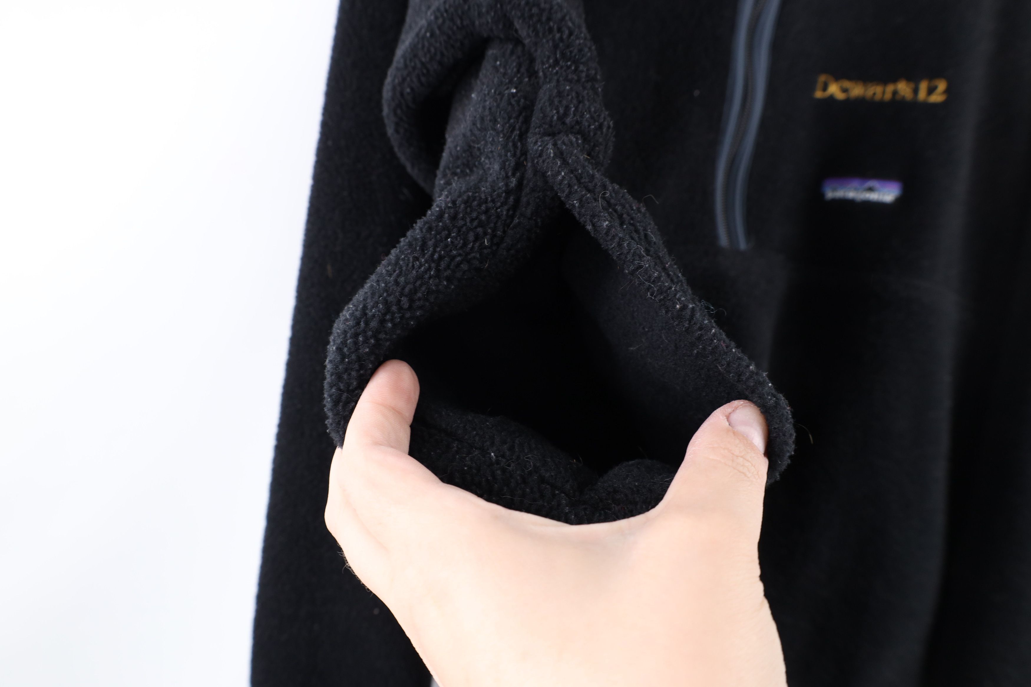 Patagonia × Vintage Vintage Patagonia Synchilla Whisky Half Zip Fleece Sweater Size US L / EU 52-54 / 3 - 5 Thumbnail