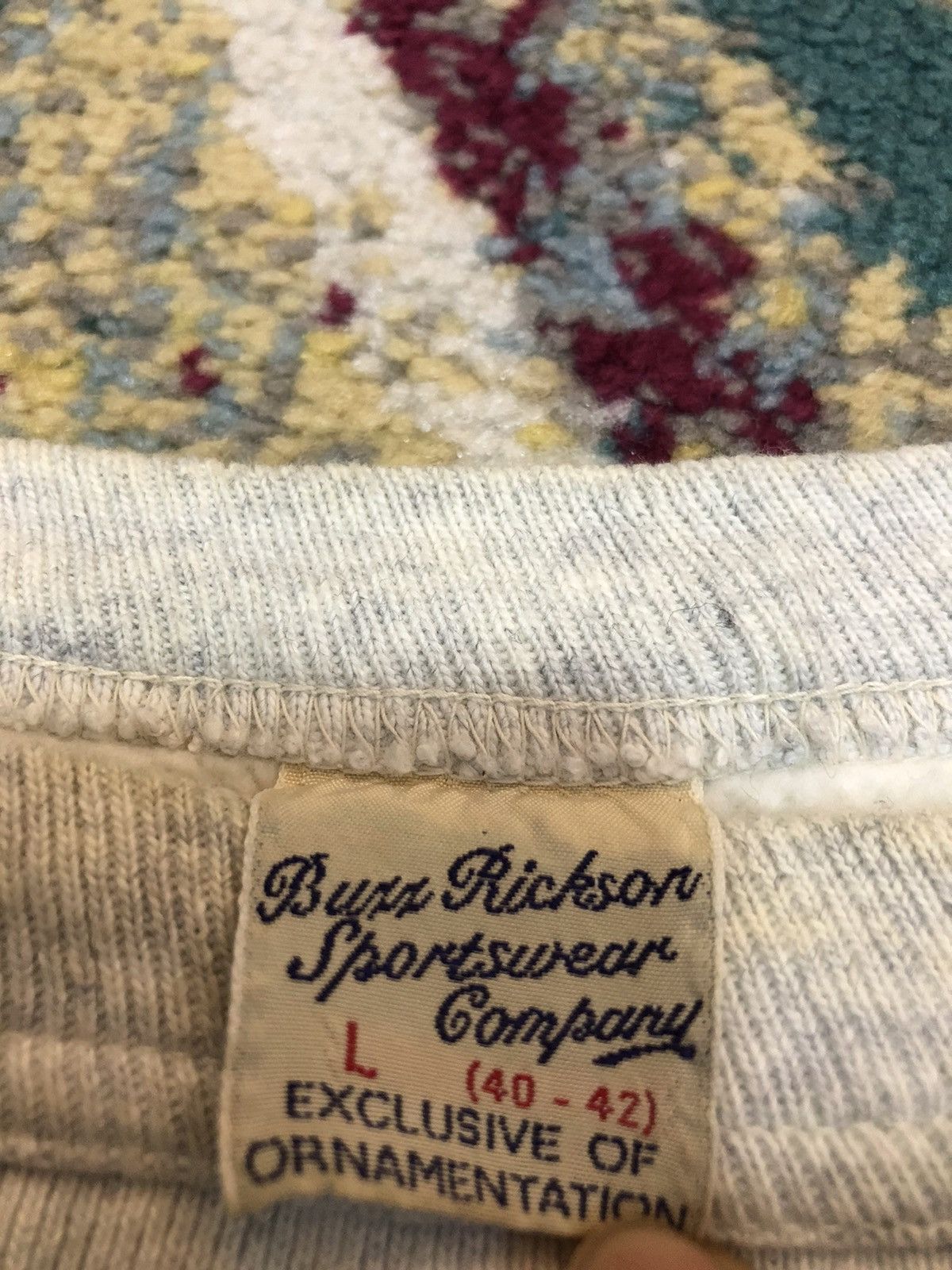 Buzz Rickson's Memphis Belle Air Force 91st Nazi Sweatshirt Size US L / EU 52-54 / 3 - 13 Thumbnail