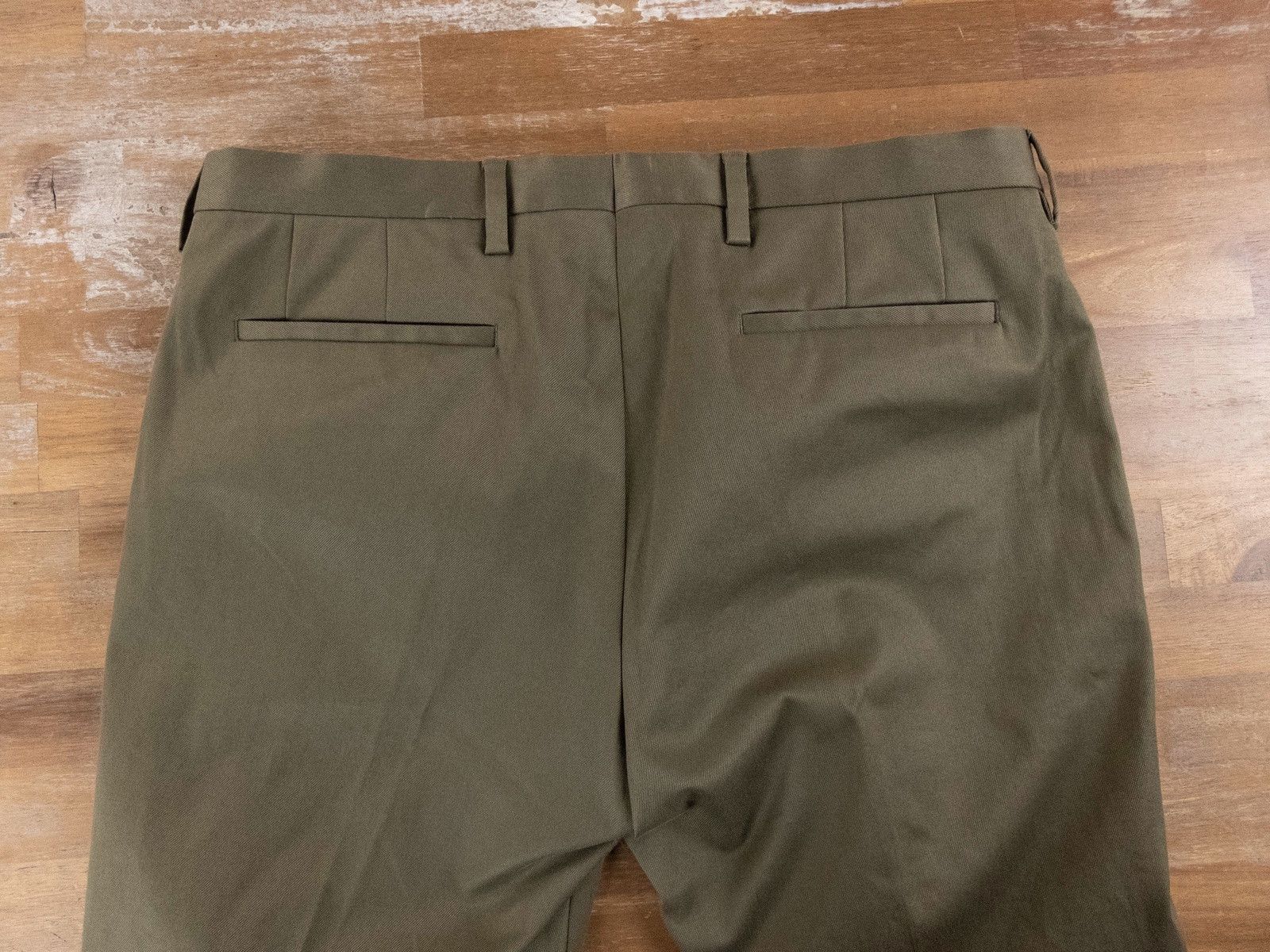 Paul Smith PAUL SMITH mainline khaki green cotton pants trousers 32 Size US 32 / EU 48 - 5 Thumbnail
