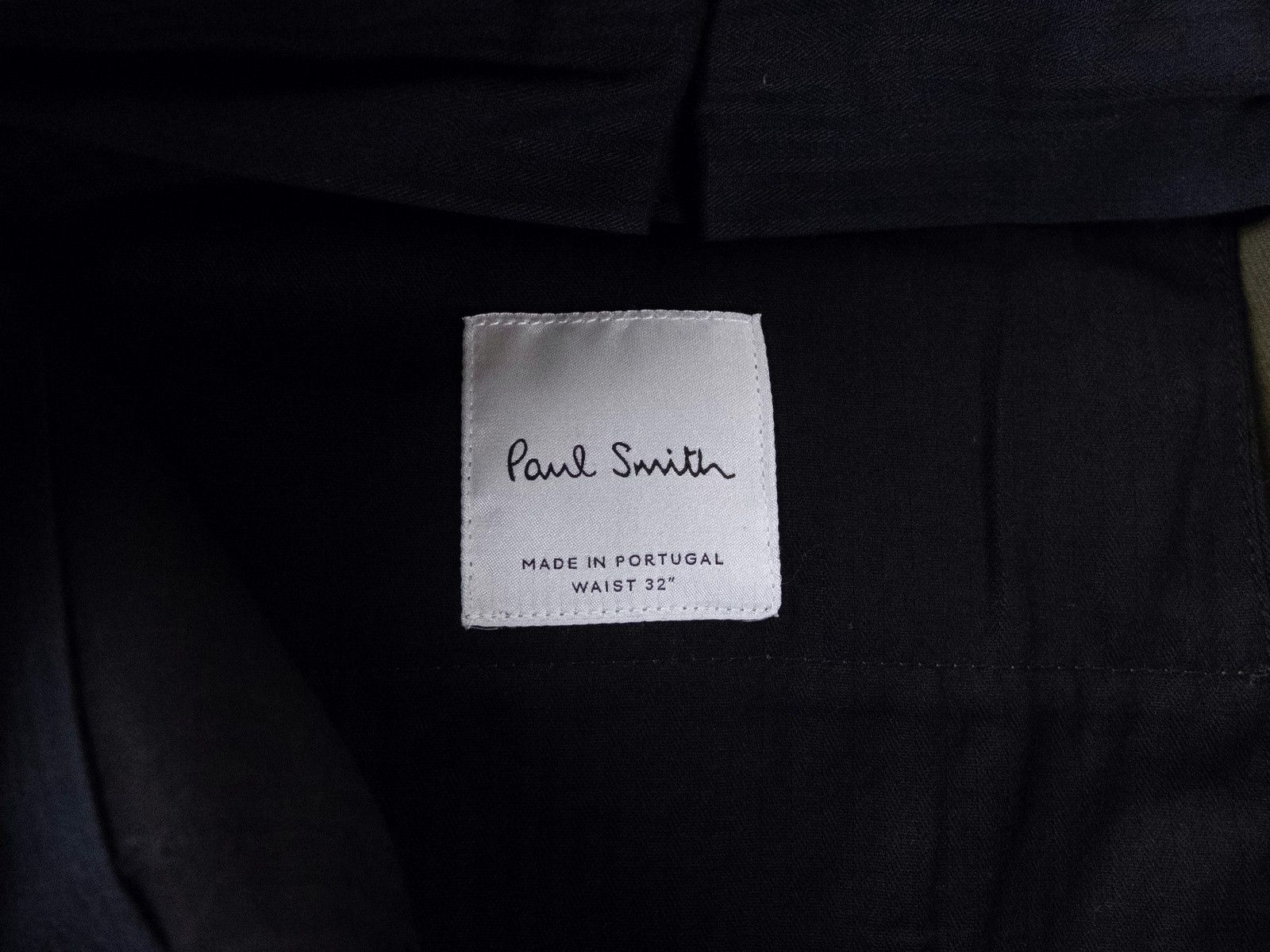 Paul Smith PAUL SMITH mainline khaki green cotton pants trousers 32 Size US 32 / EU 48 - 4 Thumbnail