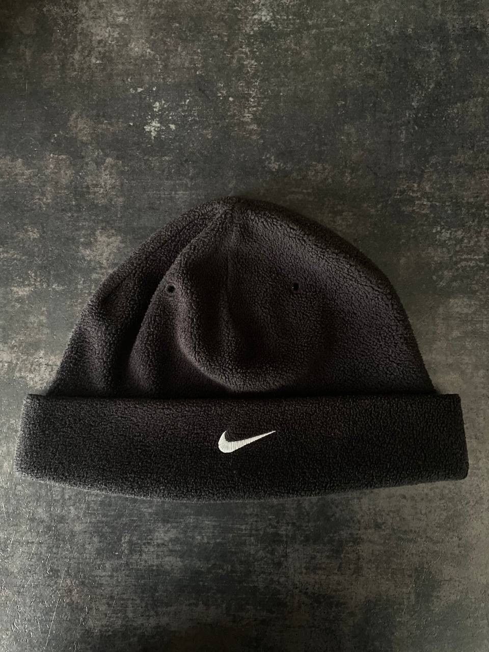 Nike vintage fleece hat beanie
