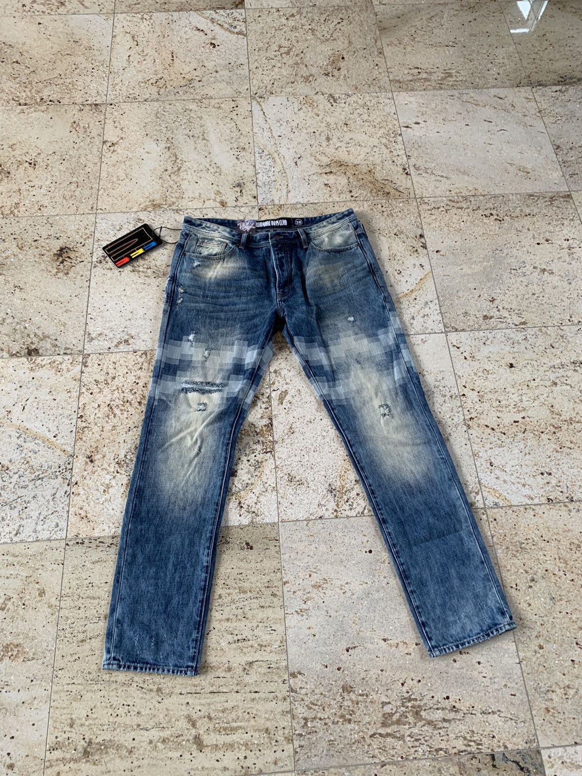 Billionaire Boys Club BB Storm Jean in Distressed Indigo Size US 38 / EU 54 - 2 Thumbnail