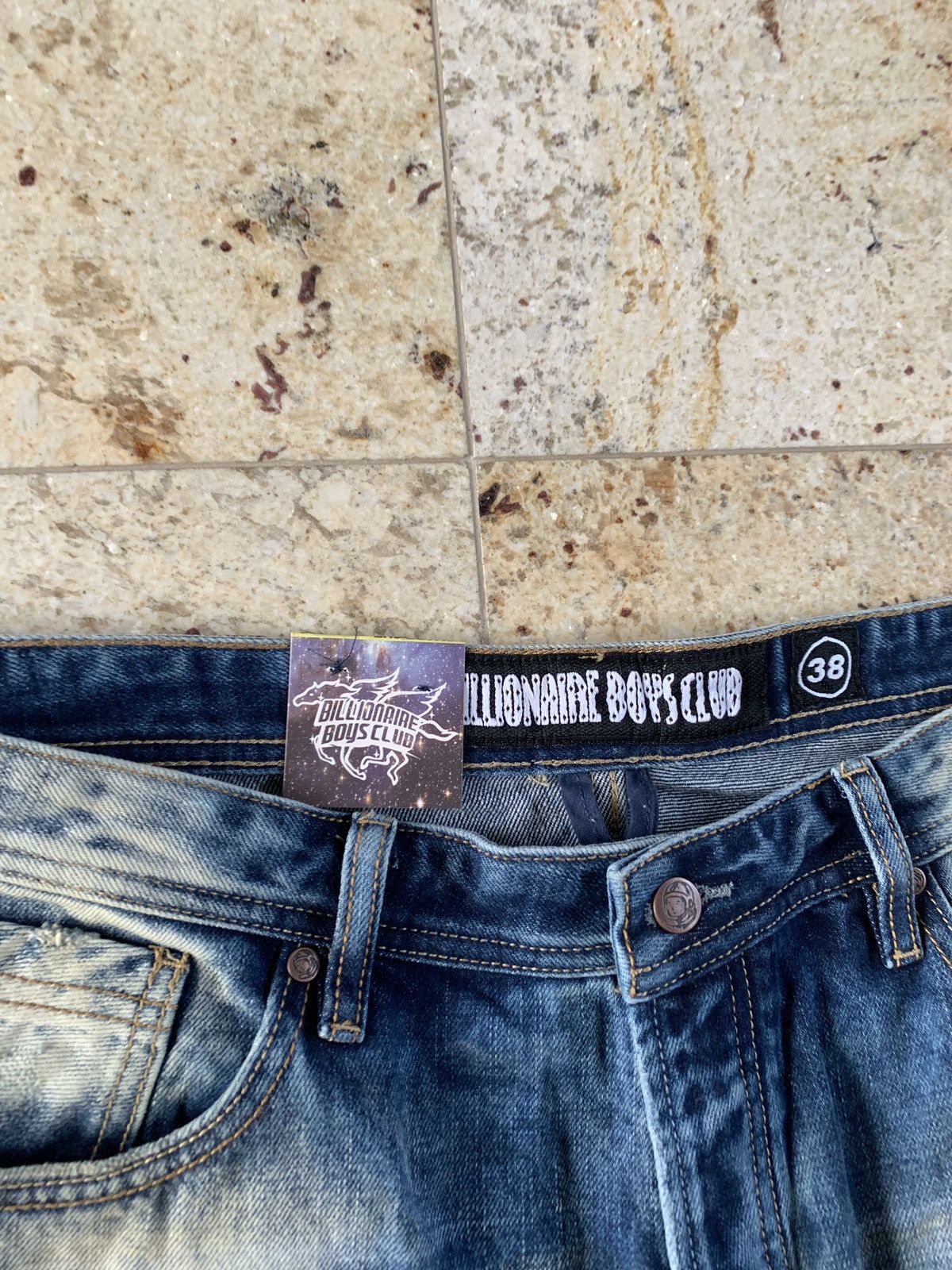Billionaire Boys Club BB Storm Jean in Distressed Indigo Size US 38 / EU 54 - 9 Thumbnail
