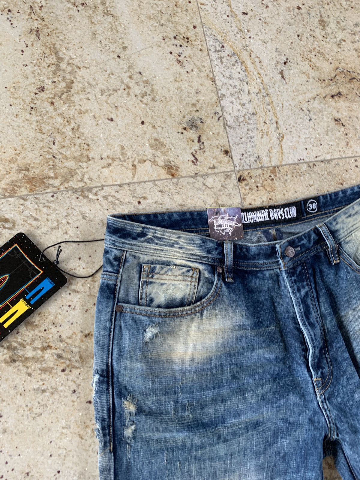 Billionaire Boys Club BB Storm Jean in Distressed Indigo Size US 38 / EU 54 - 6 Thumbnail