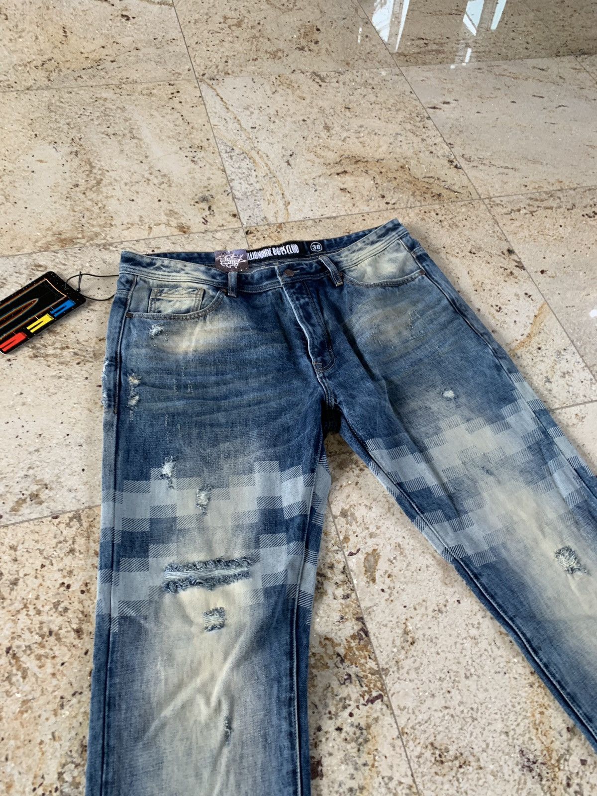 Billionaire Boys Club BB Storm Jean in Distressed Indigo Size US 38 / EU 54 - 8 Thumbnail