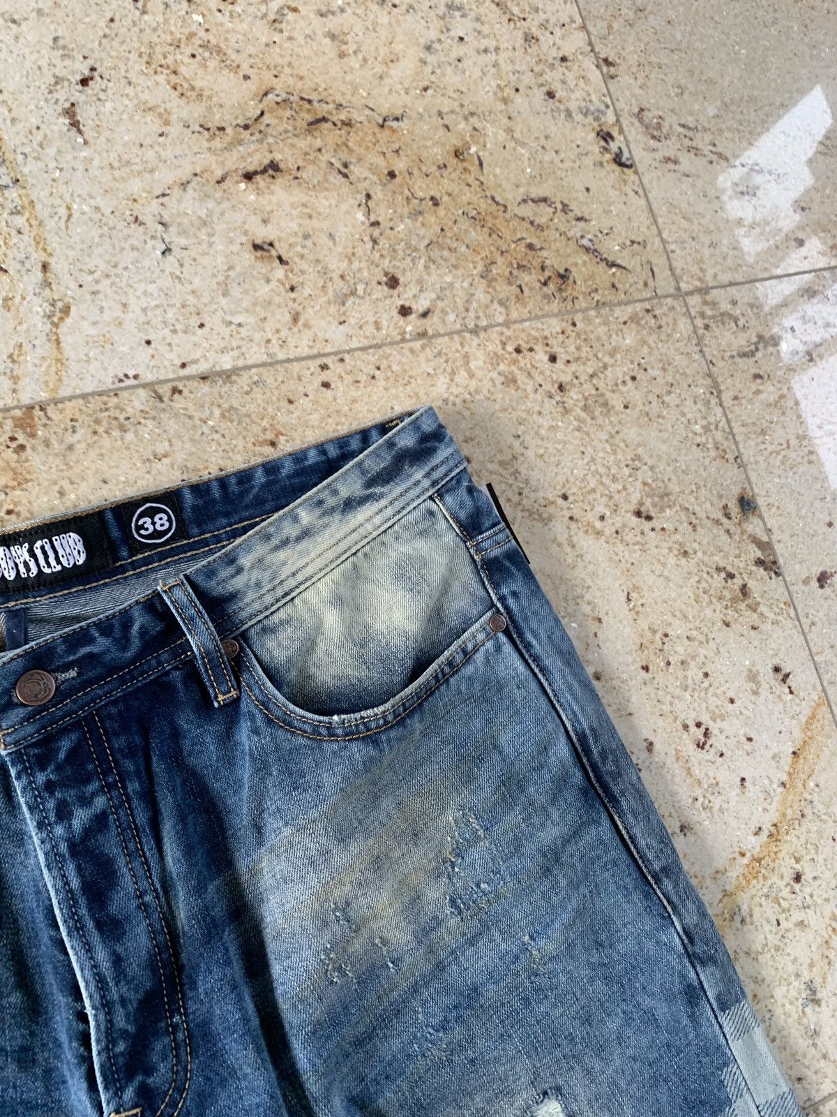 Billionaire Boys Club BB Storm Jean in Distressed Indigo Size US 38 / EU 54 - 11 Thumbnail