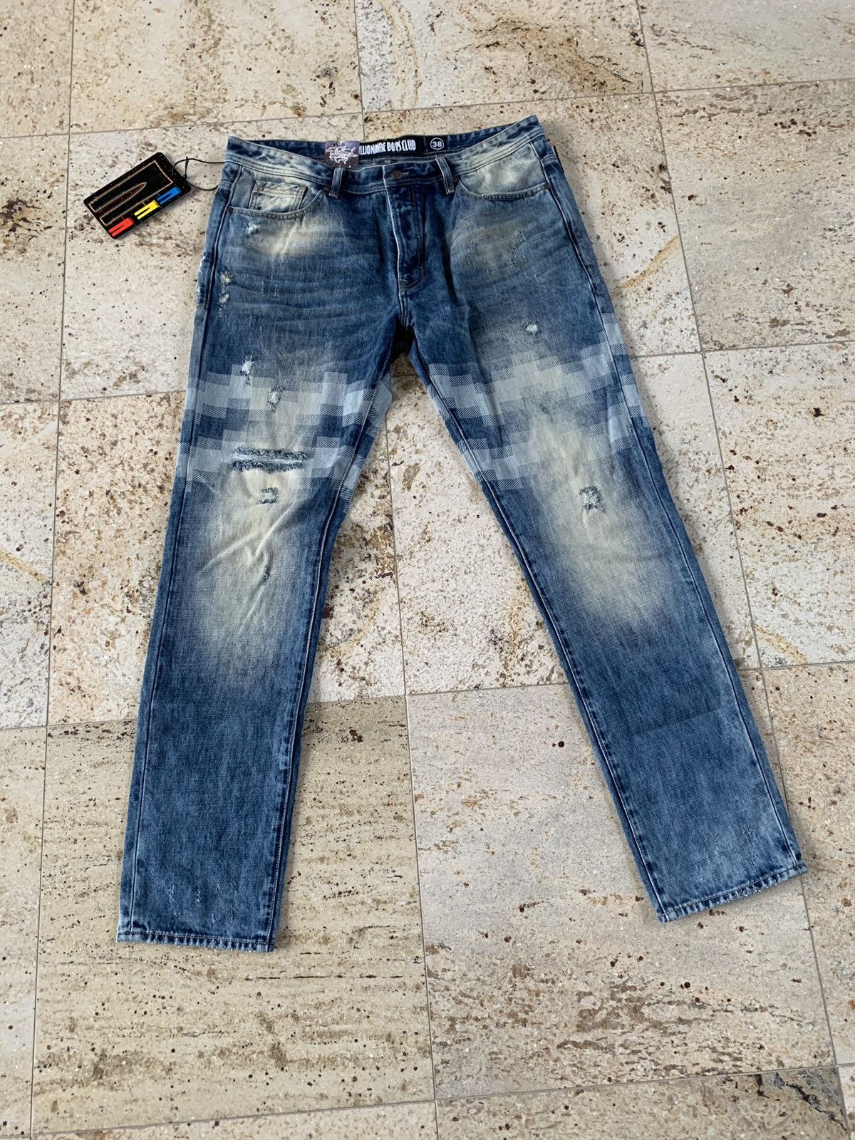 Billionaire Boys Club BB Storm Jean in Distressed Indigo Size US 38 / EU 54 - 4 Thumbnail