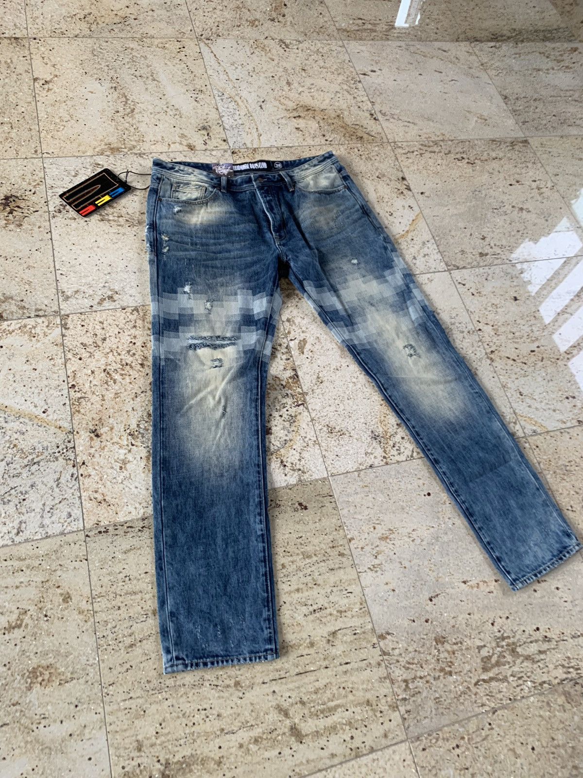 Billionaire Boys Club BB Storm Jean in Distressed Indigo Size US 38 / EU 54 - 3 Thumbnail