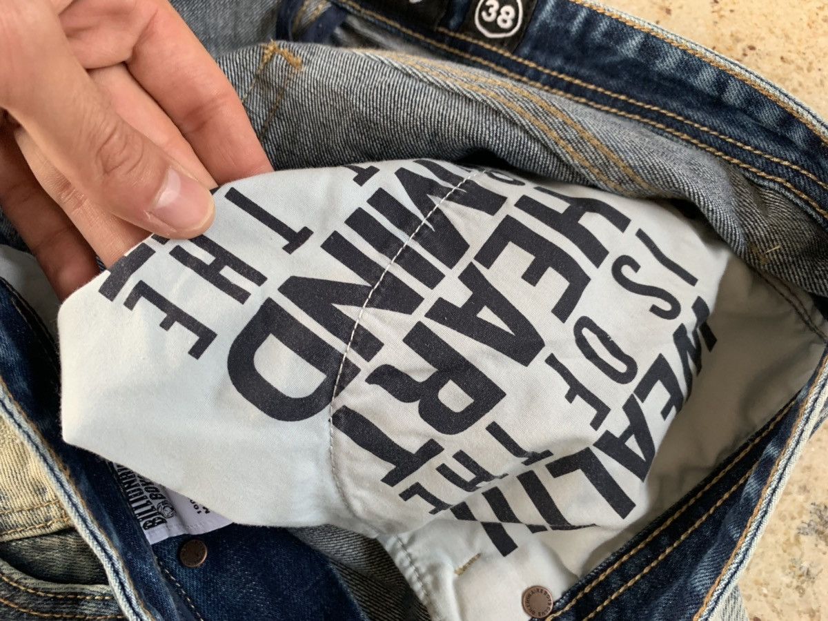 Billionaire Boys Club BB Storm Jean in Distressed Indigo Size US 38 / EU 54 - 17 Thumbnail