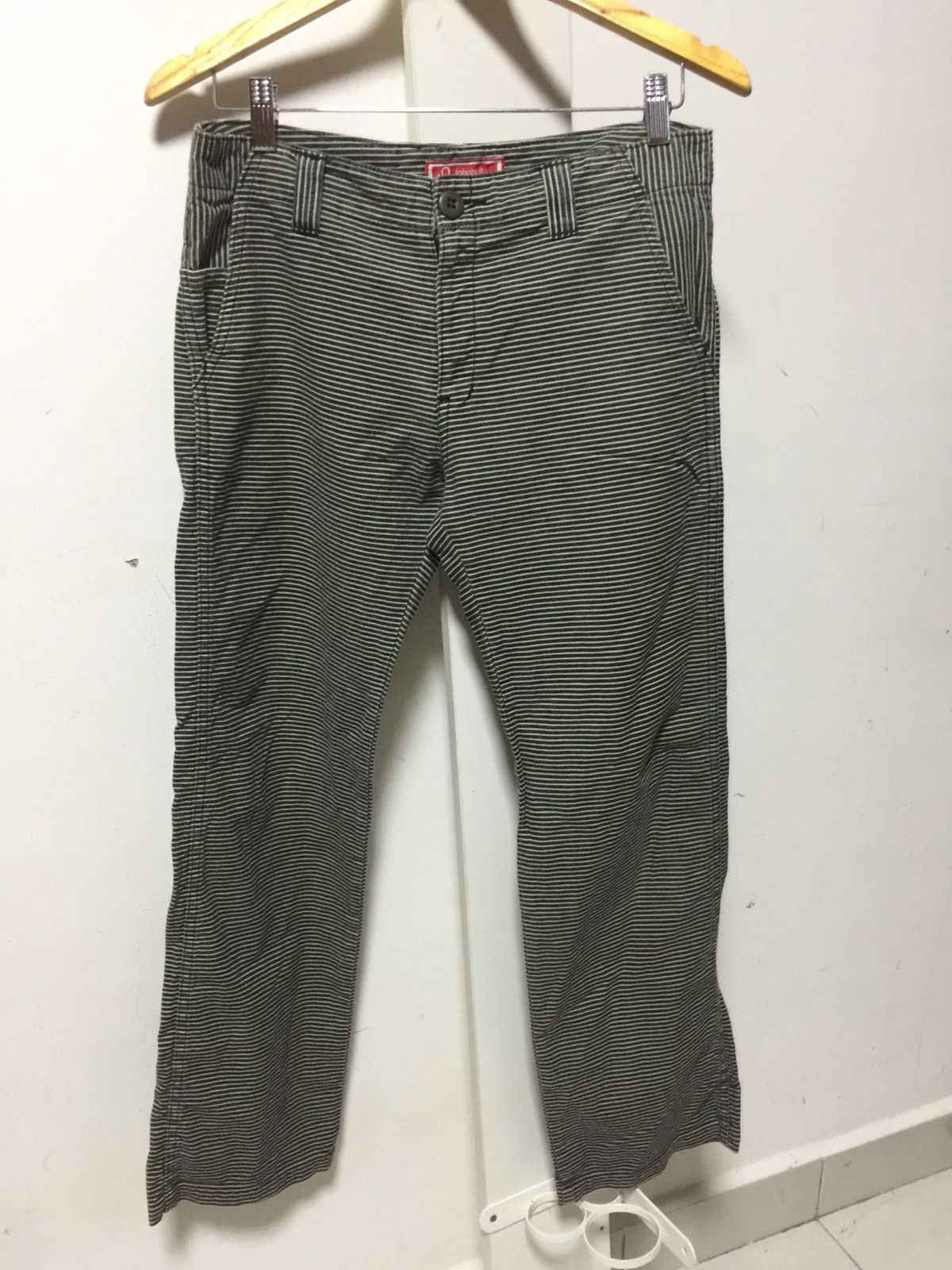Johnbull × KOJIMA GENES John Bull Denim Striped Hickory Work by Kojima Genes Japan Size US 32 / EU 48 - 1 Thumbnail