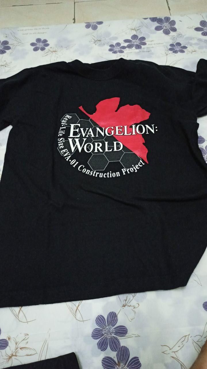 Anime 💥Rare💥Anime Nerv Evangelion Neon Genesis T Size US M / EU 48-50 / 2 - 2 Thumbnail