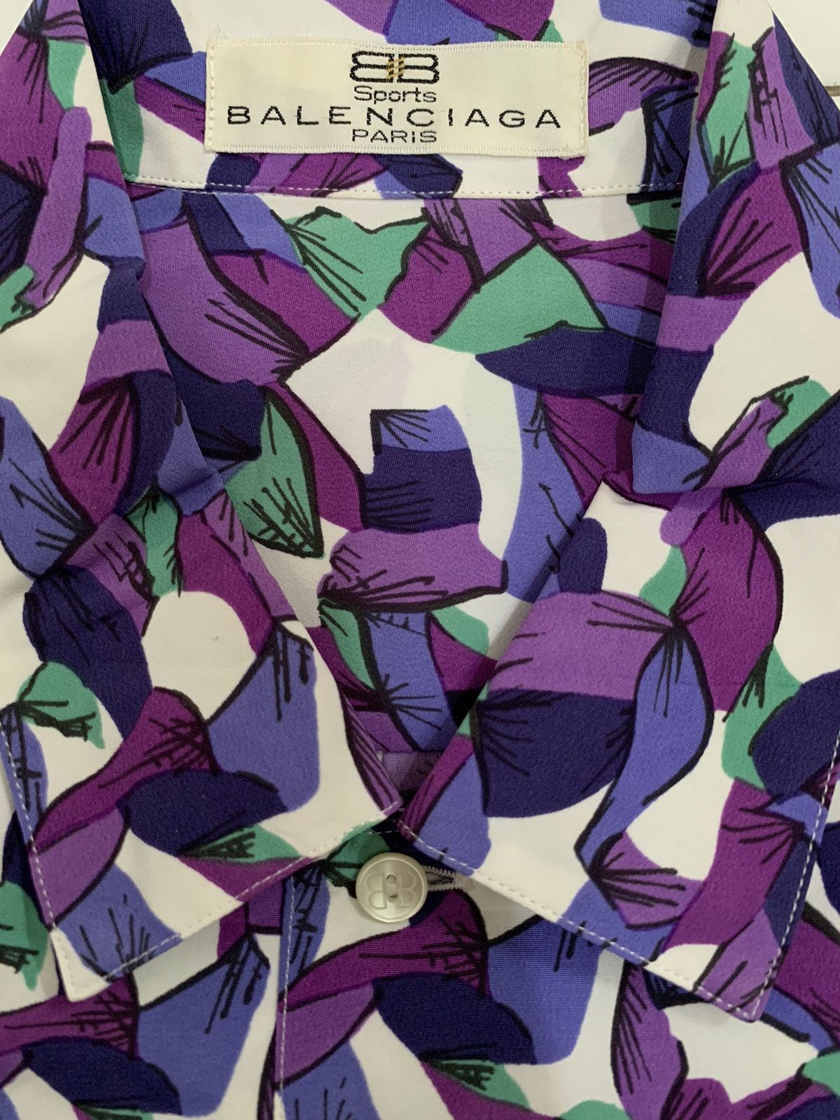 Balenciaga Vintage Balenciaga abstract pattern Size US XL / EU 56 / 4 - 10 Thumbnail