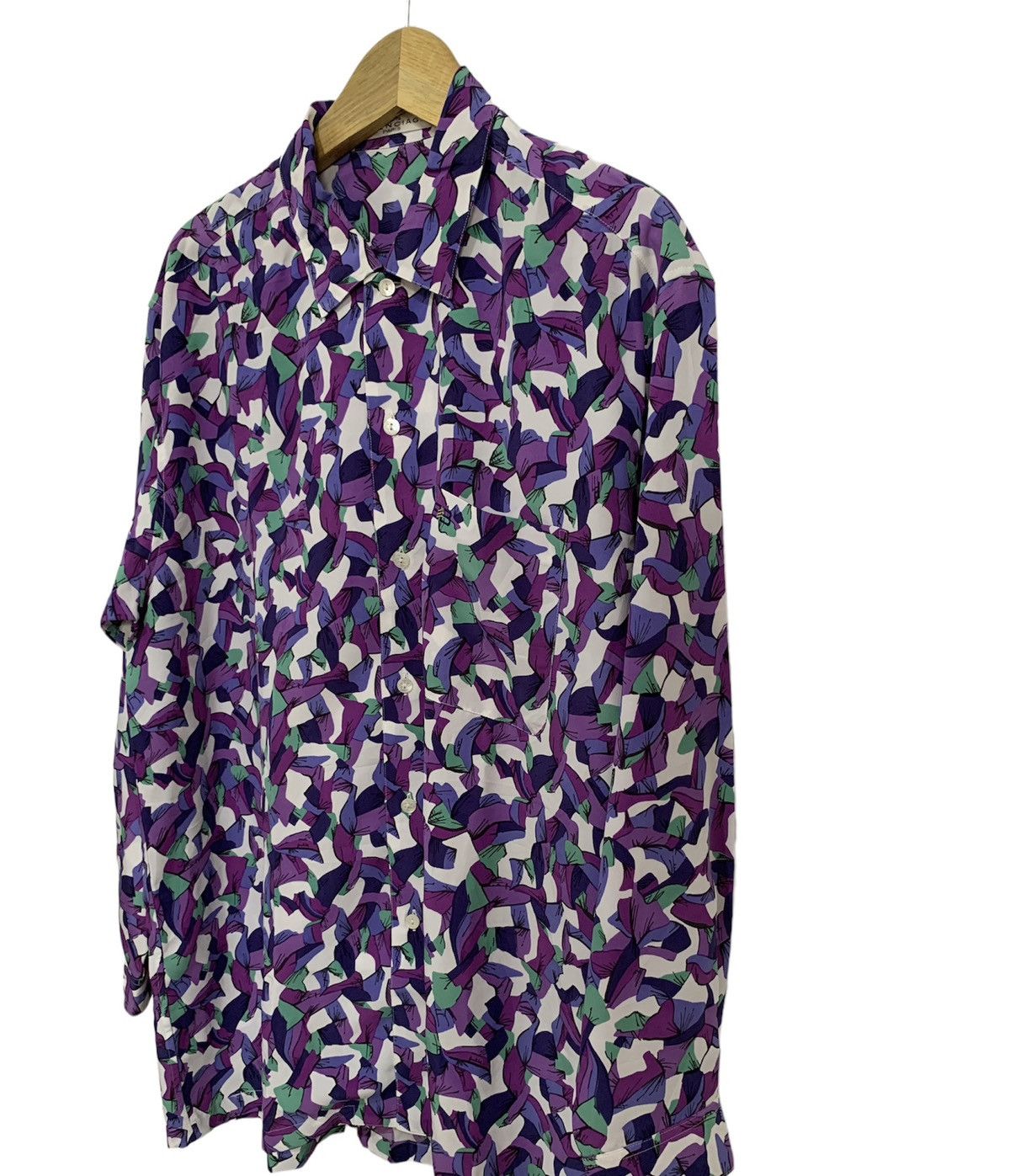 Balenciaga Vintage Balenciaga abstract pattern Size US XL / EU 56 / 4 - 2 Thumbnail