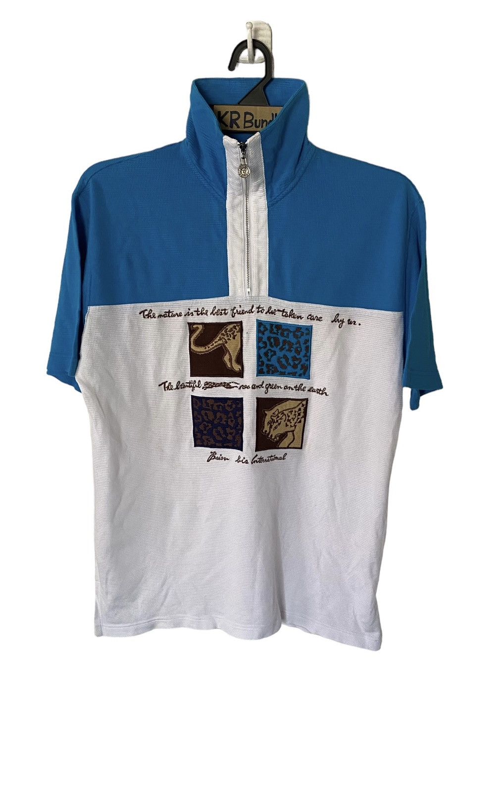 Japanese Brand Vintage baiou Two Tones Colour Size US M / EU 48-50 / 2 - 1 Thumbnail