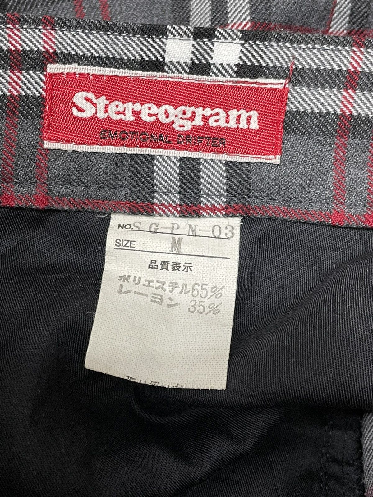 Japanese Brand × Seditionaries × Vintage STEREOGRAM Classic Punk Checkered Burberry Nova Check Style Size US 28 / EU 44 - 6 Thumbnail