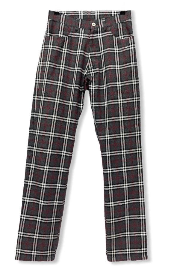 Japanese Brand × Seditionaries × Vintage STEREOGRAM Classic Punk Checkered Burberry Nova Check Style Size US 28 / EU 44 - 1 Thumbnail