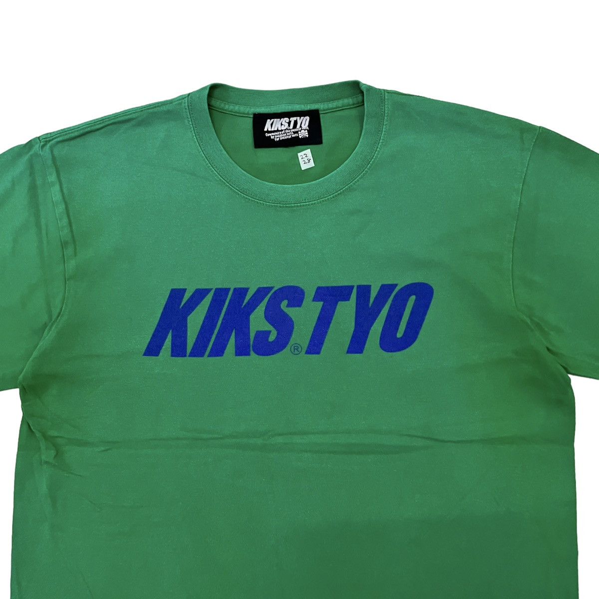 Japanese Brand × KIKS TYO Kiks Tyo Community Of The Sneaker Nuts with Big Logo Tee Size US L / EU 52-54 / 3 - 4 Thumbnail