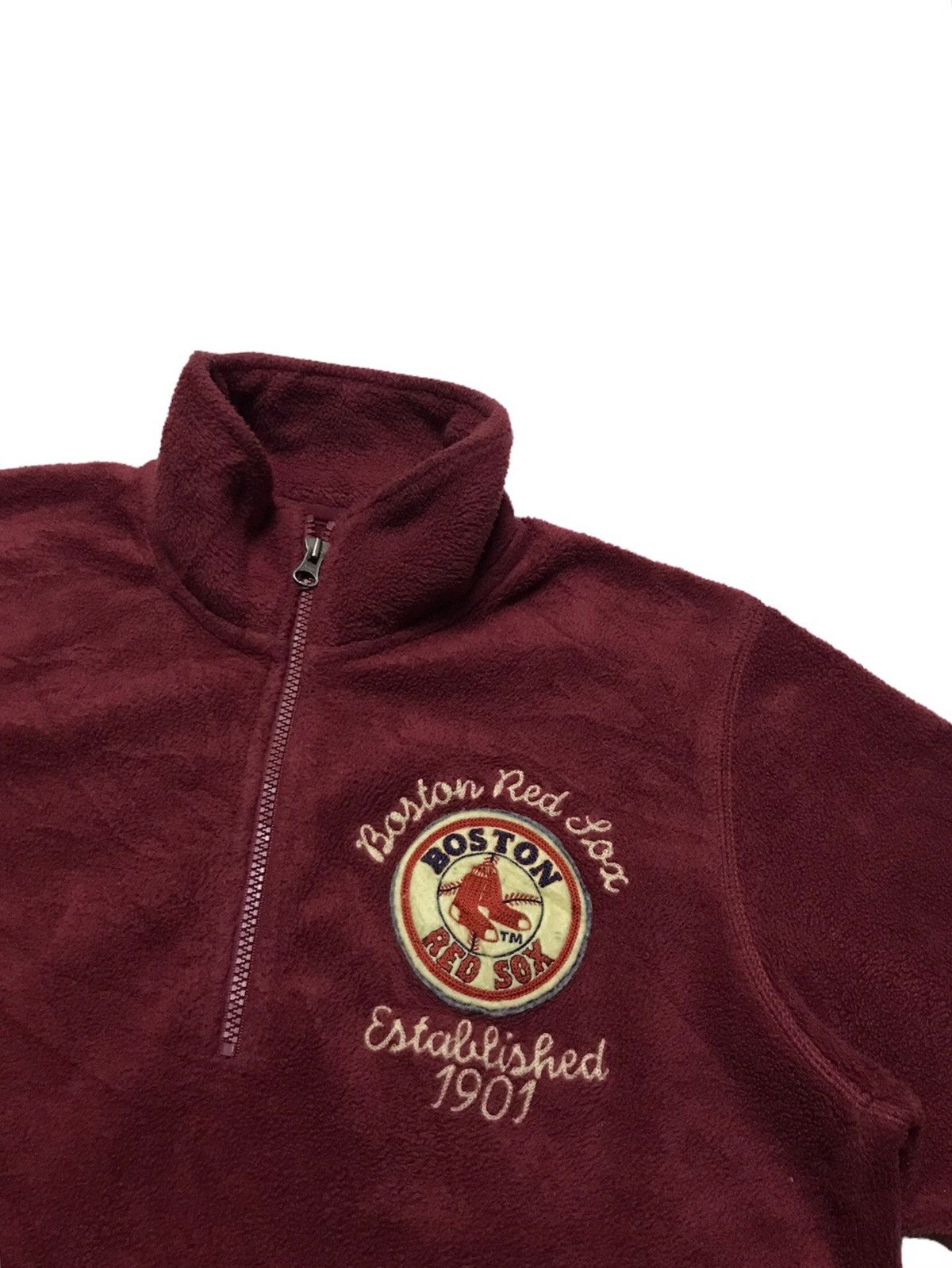 MLB Boston red sox fleece sweater Size US M / EU 48-50 / 2 - 2 Thumbnail