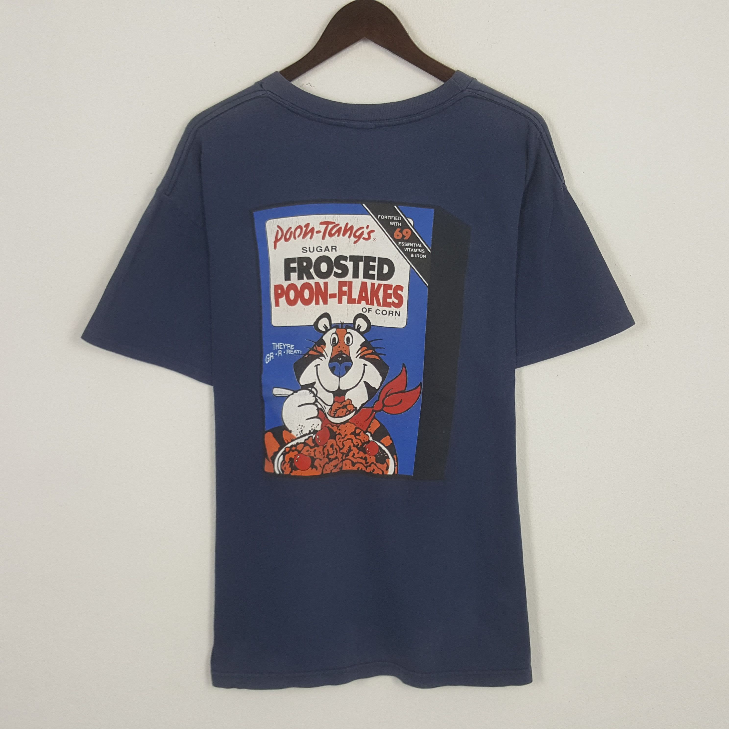 Vintage Vintage Poon-Tang's Built Of The USA Tshirt Size US L / EU 52-54 / 3 - 1 Thumbnail