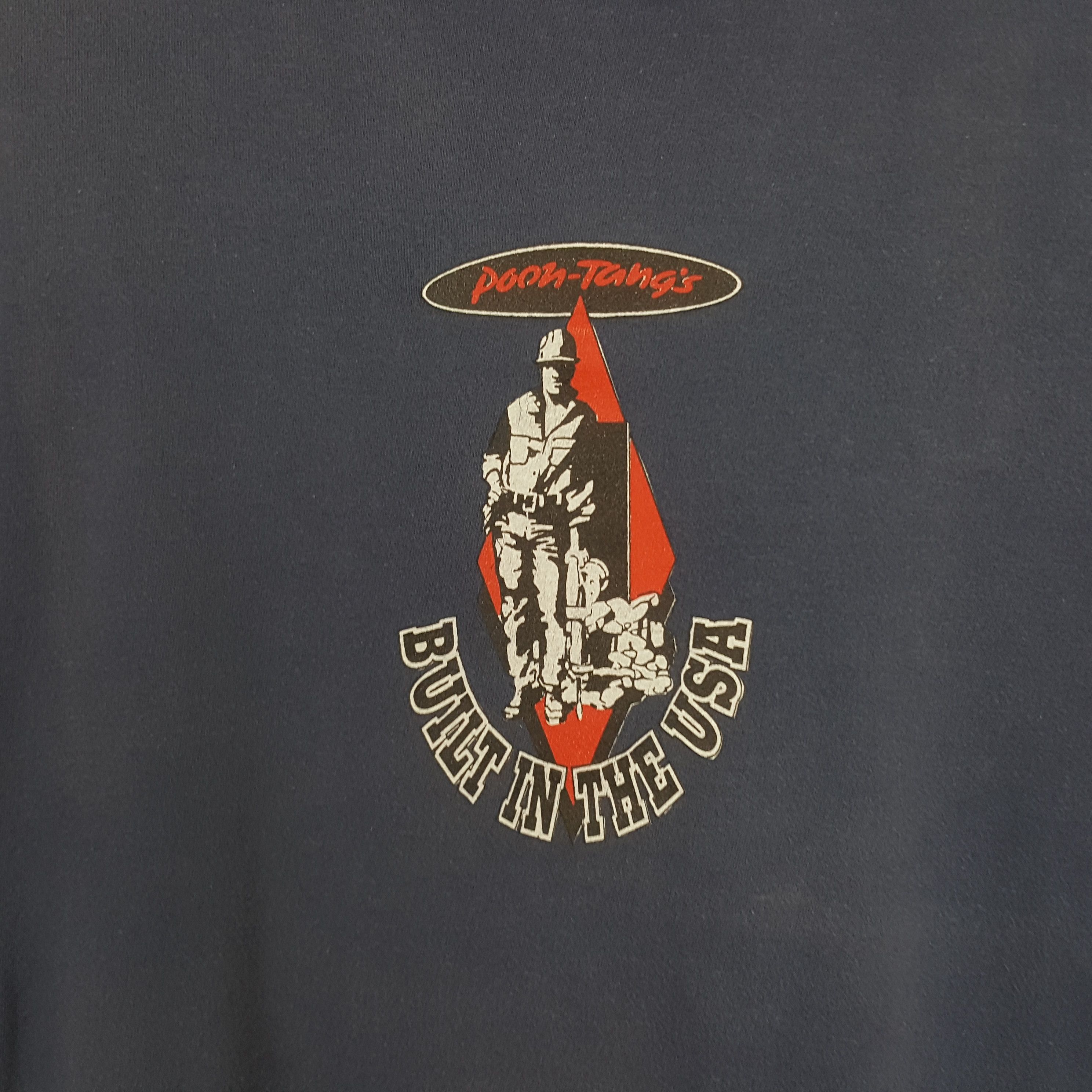 Vintage Vintage Poon-Tang's Built Of The USA Tshirt Size US L / EU 52-54 / 3 - 4 Thumbnail