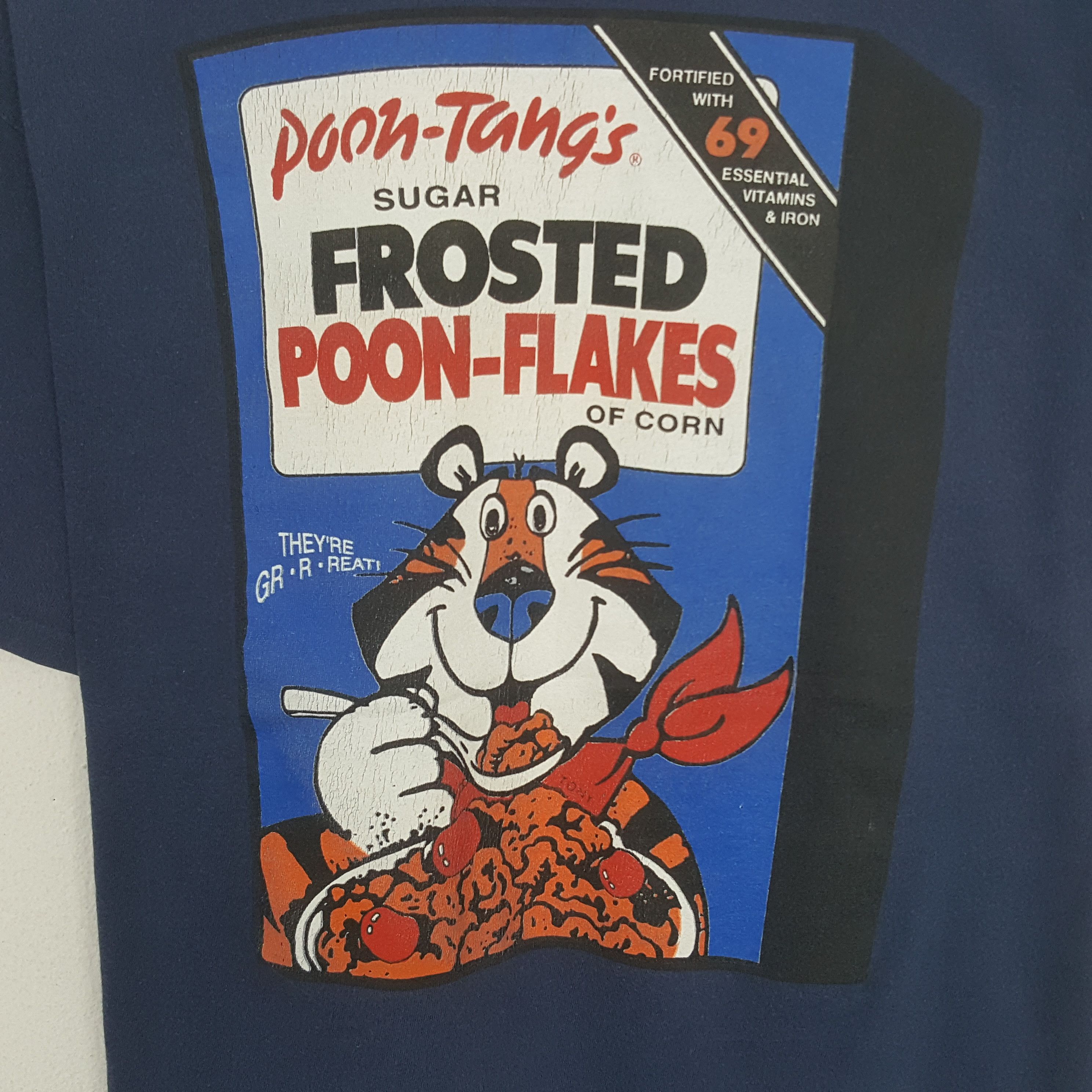 Vintage Vintage Poon-Tang's Built Of The USA Tshirt Size US L / EU 52-54 / 3 - 2 Thumbnail