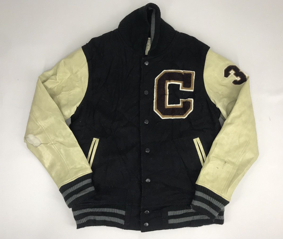 Japanese Brand Vintage Oilcake Forest Braves Athletic Varsity Padded Size US M / EU 48-50 / 2 - 2 Thumbnail