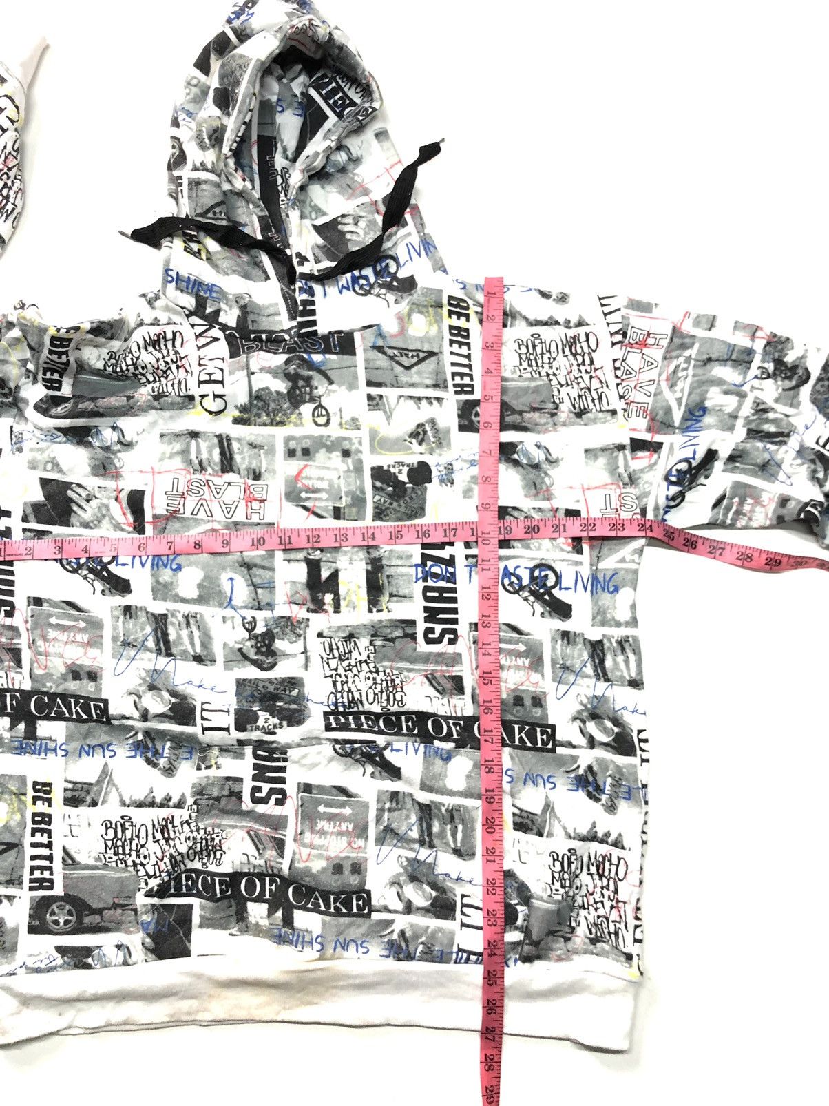 Japanese Brand THUNDER STORM ALL OVER PRINT STREET WEAR HOODIE Size US L / EU 52-54 / 3 - 13 Thumbnail