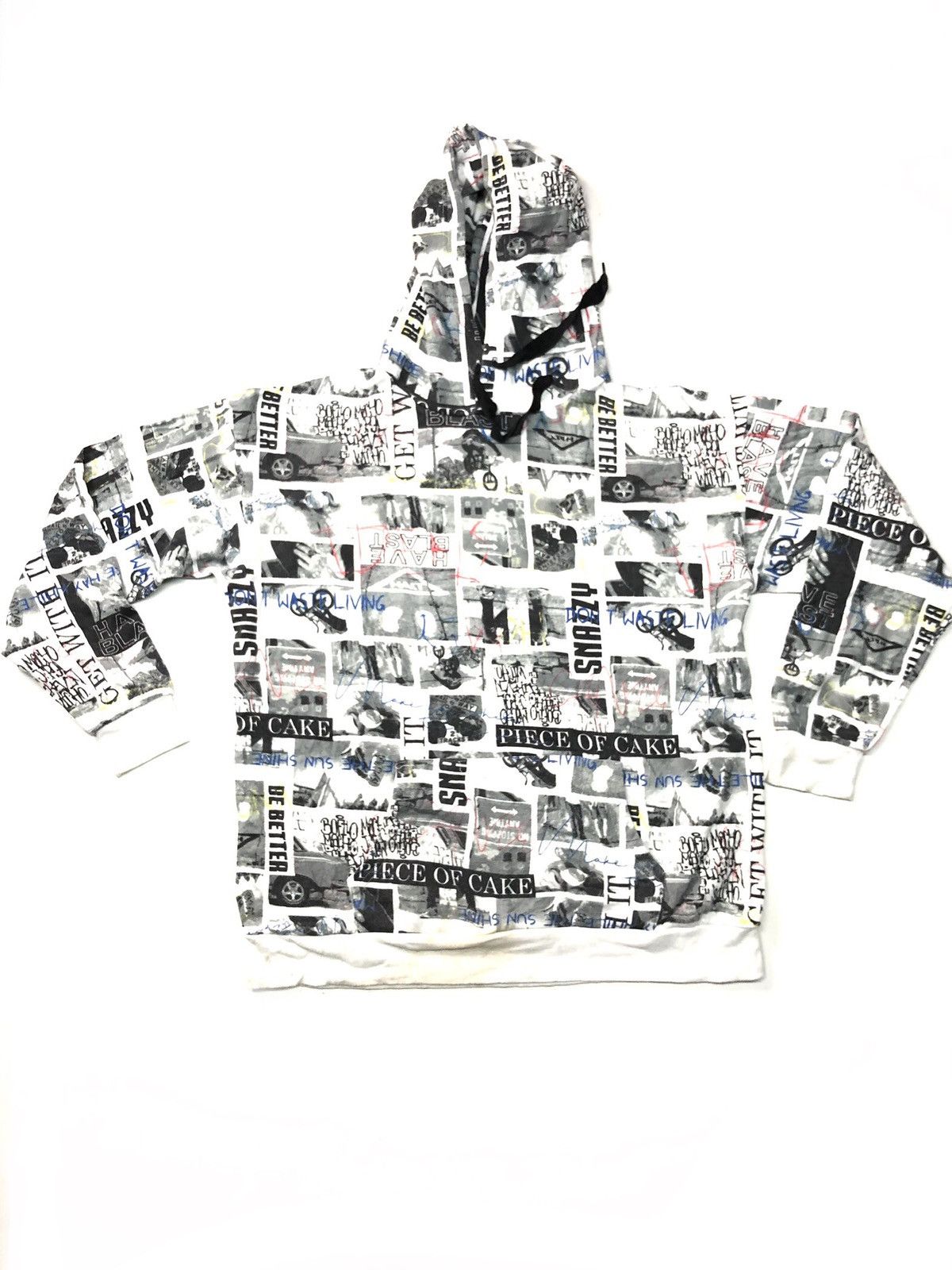 Japanese Brand THUNDER STORM ALL OVER PRINT STREET WEAR HOODIE Size US L / EU 52-54 / 3 - 1 Thumbnail