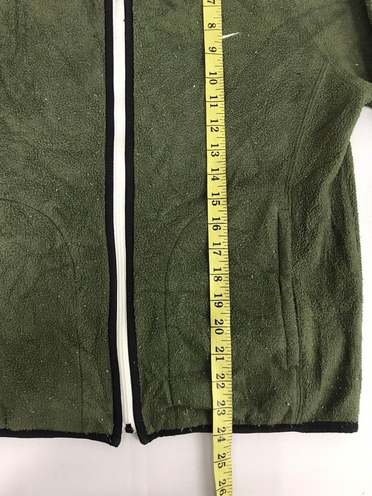 Nike Vintage Nike Small Logo Sweatshirt Zipper Fleece Jacket Size M / US 6-8 / IT 42-44 - 7 Thumbnail