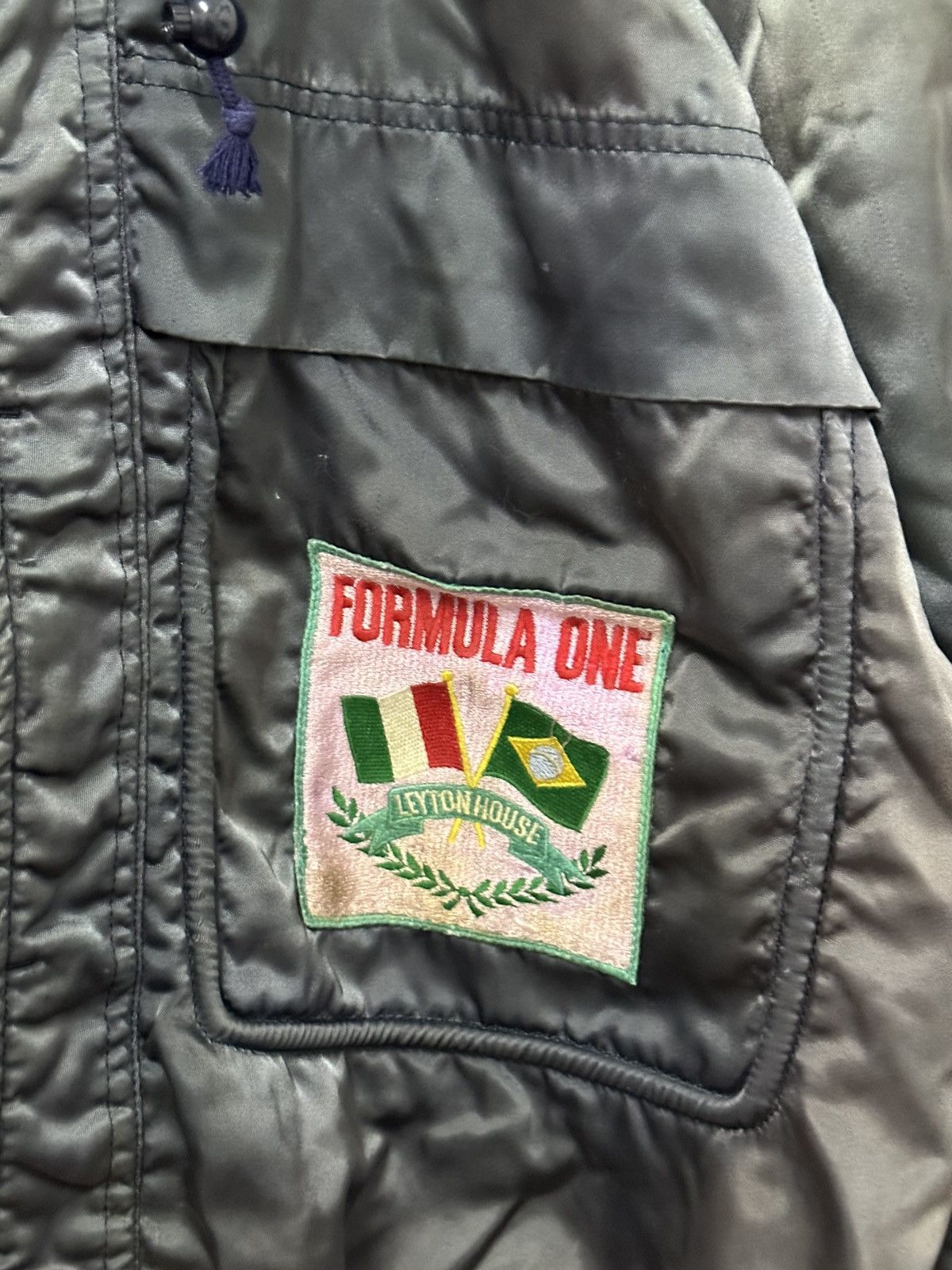 Japanese Brand × Vintage Vintage Leyton House Racing Team Formula One Jacket Size US L / EU 52-54 / 3 - 2 Thumbnail